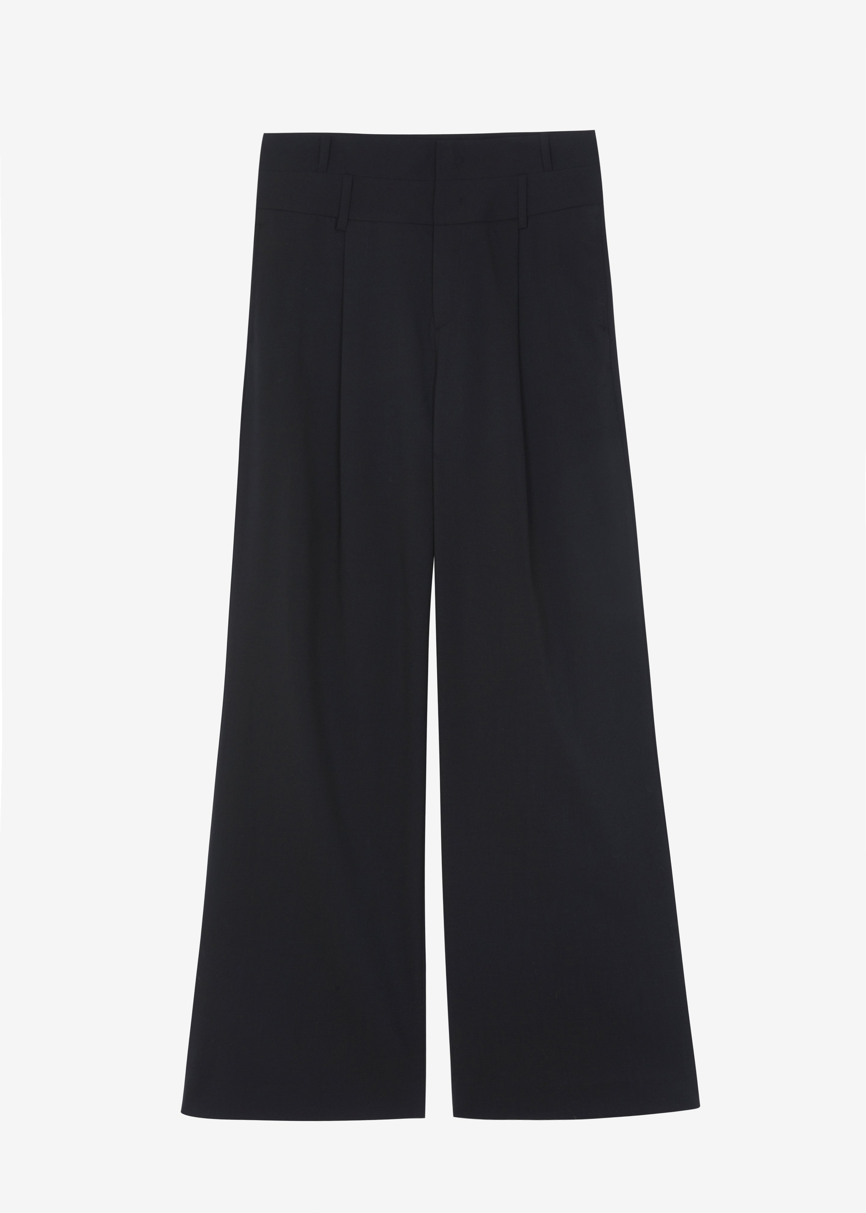 Olwen Pintuck Trousers - Black - 15