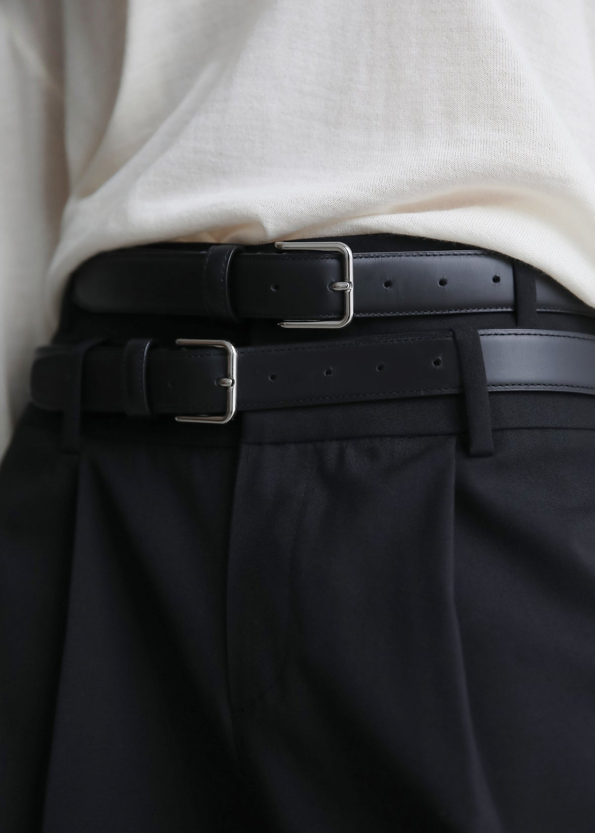 Olwen Pintuck Trousers - Black - 13