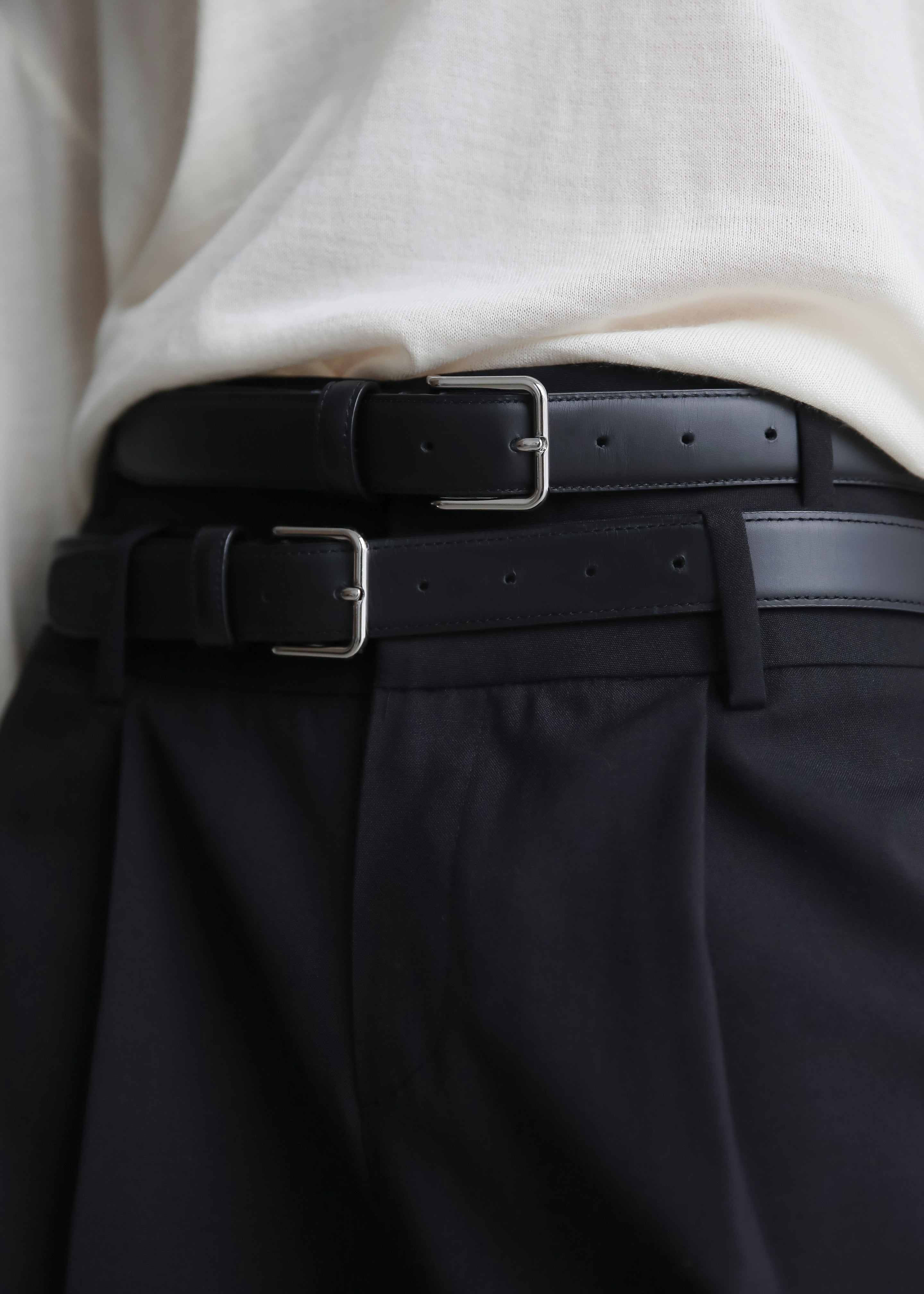 Olwen Pintuck Trousers - Black - 13