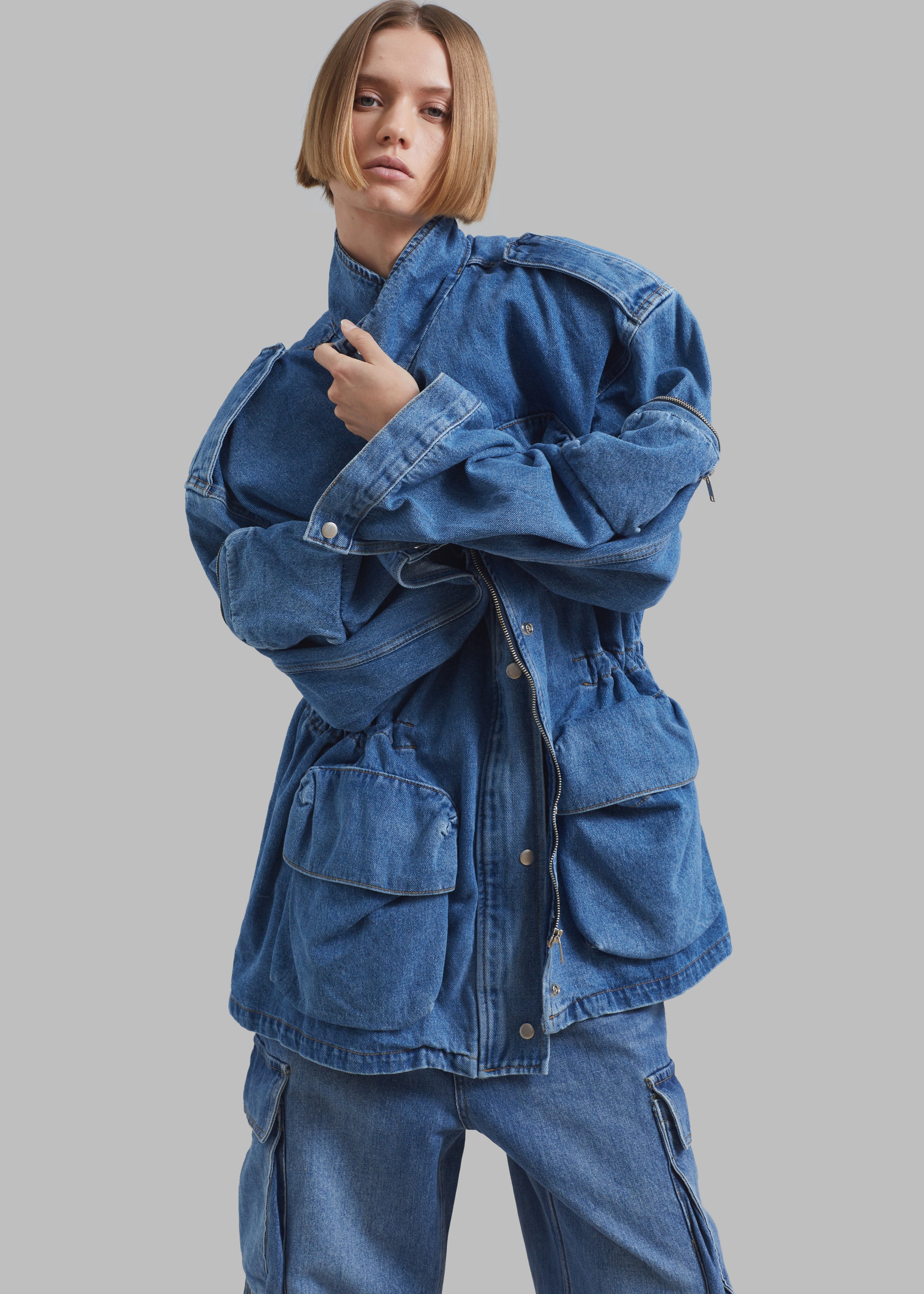 Parker Denim Jacket - Medium Wash - 7