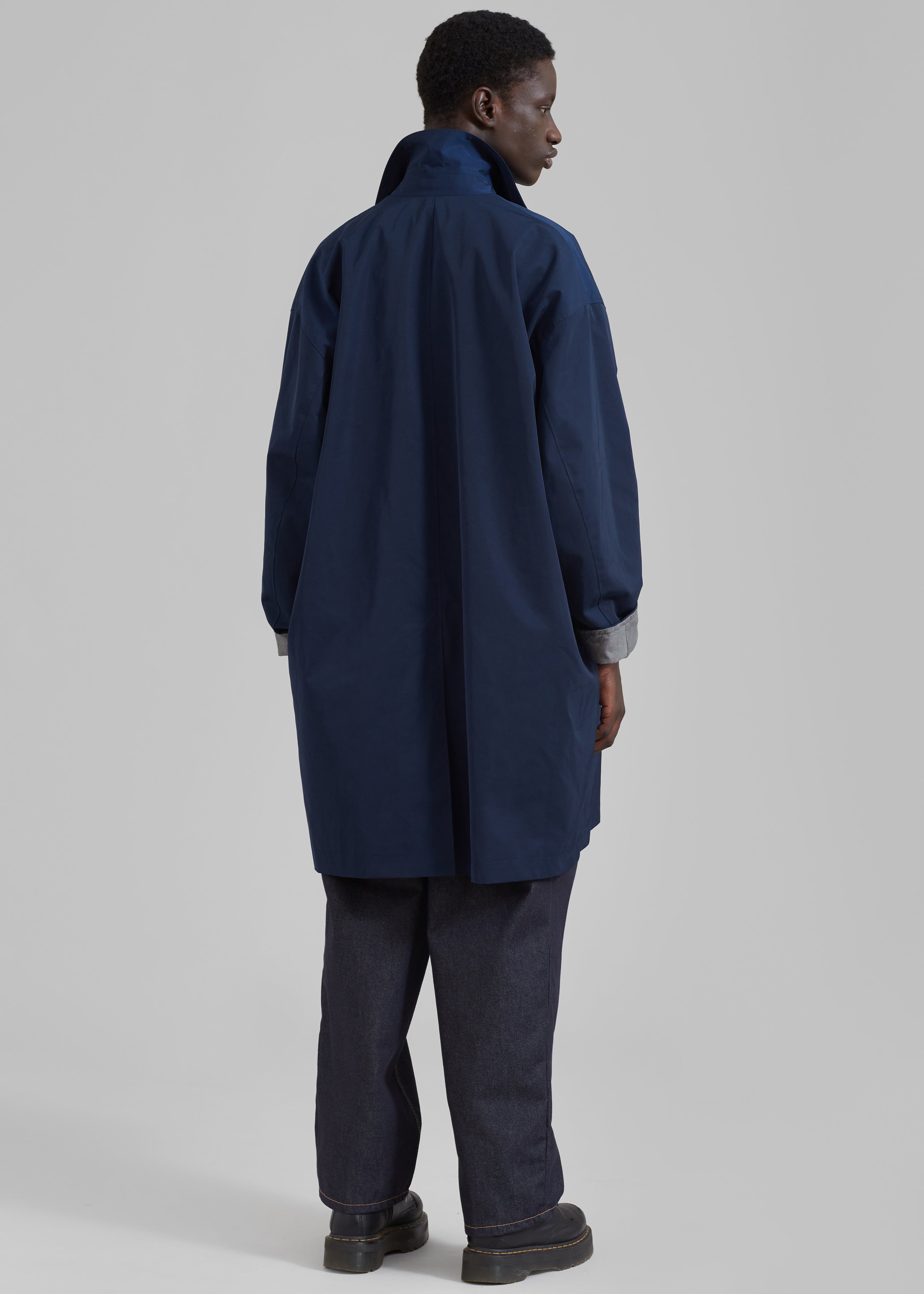 Peter Trench Coat - Navy - 6