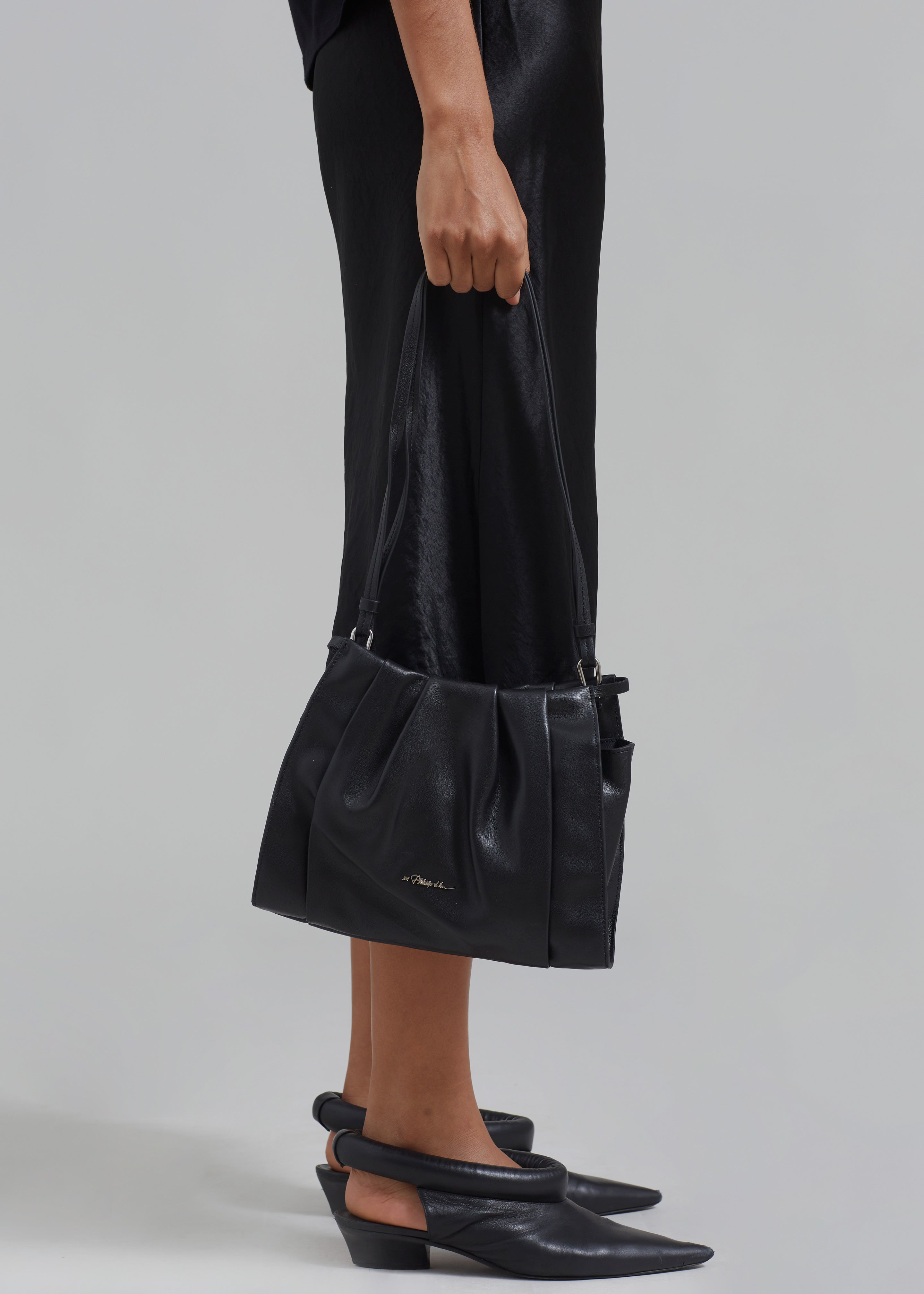 3.1 Phillip Lim Blossom Shoulder Bag - Black - 2
