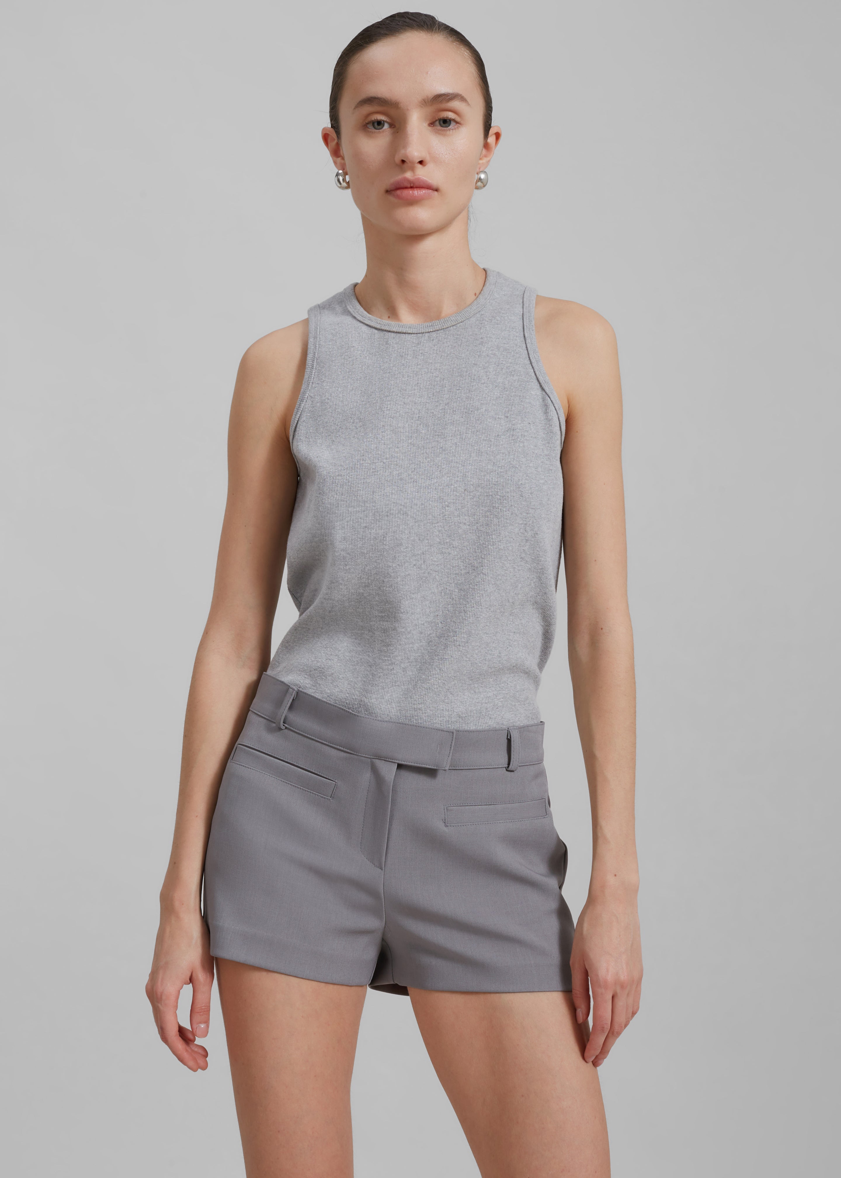 Pia Hot Pants - Grey - 3