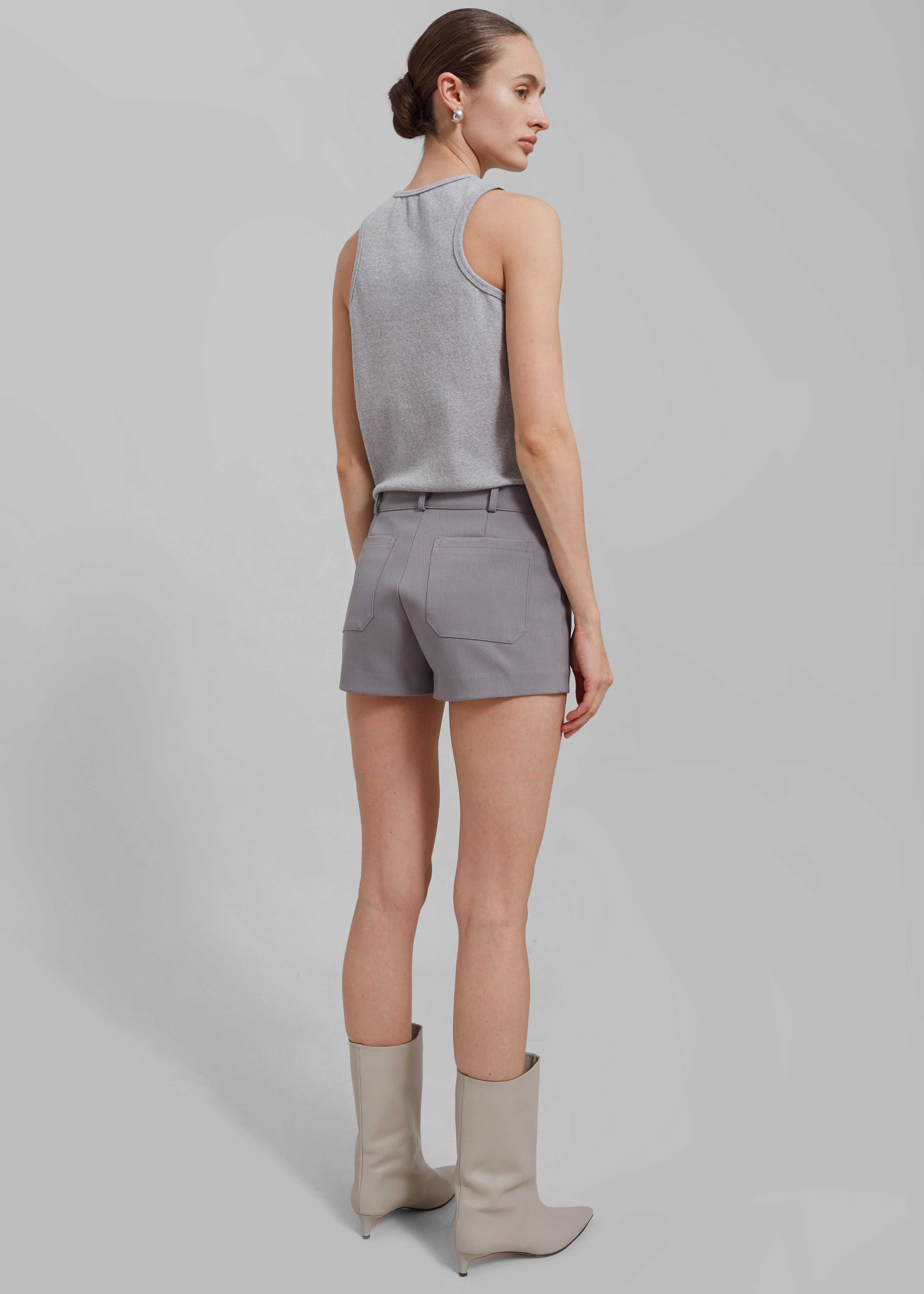 Pia Hot Pants - Grey - 7