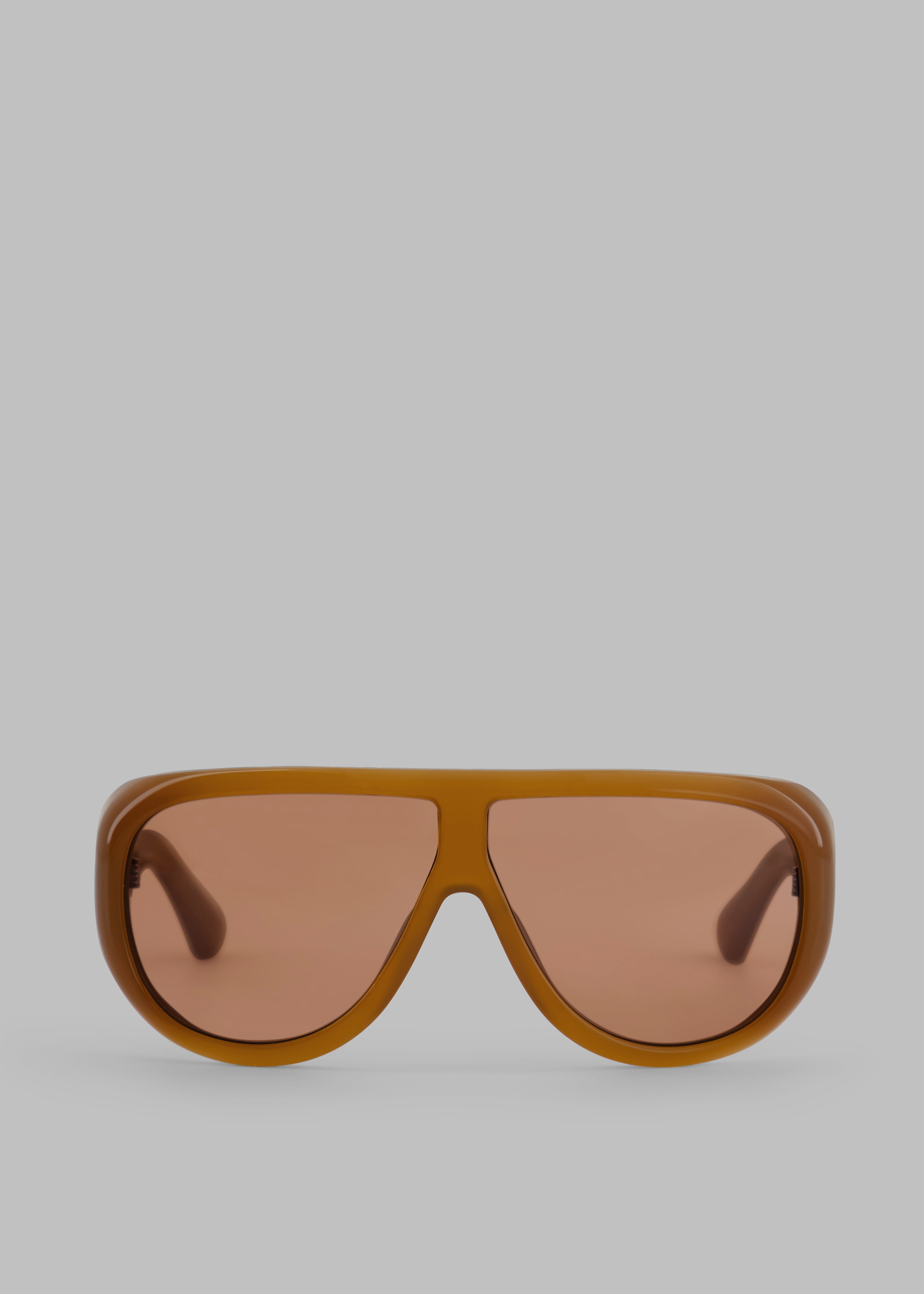Port Tanger Gambia Sunglasses - Yellow Ochra Acetate/Tobacco Lens - 1 - [gender-male]
