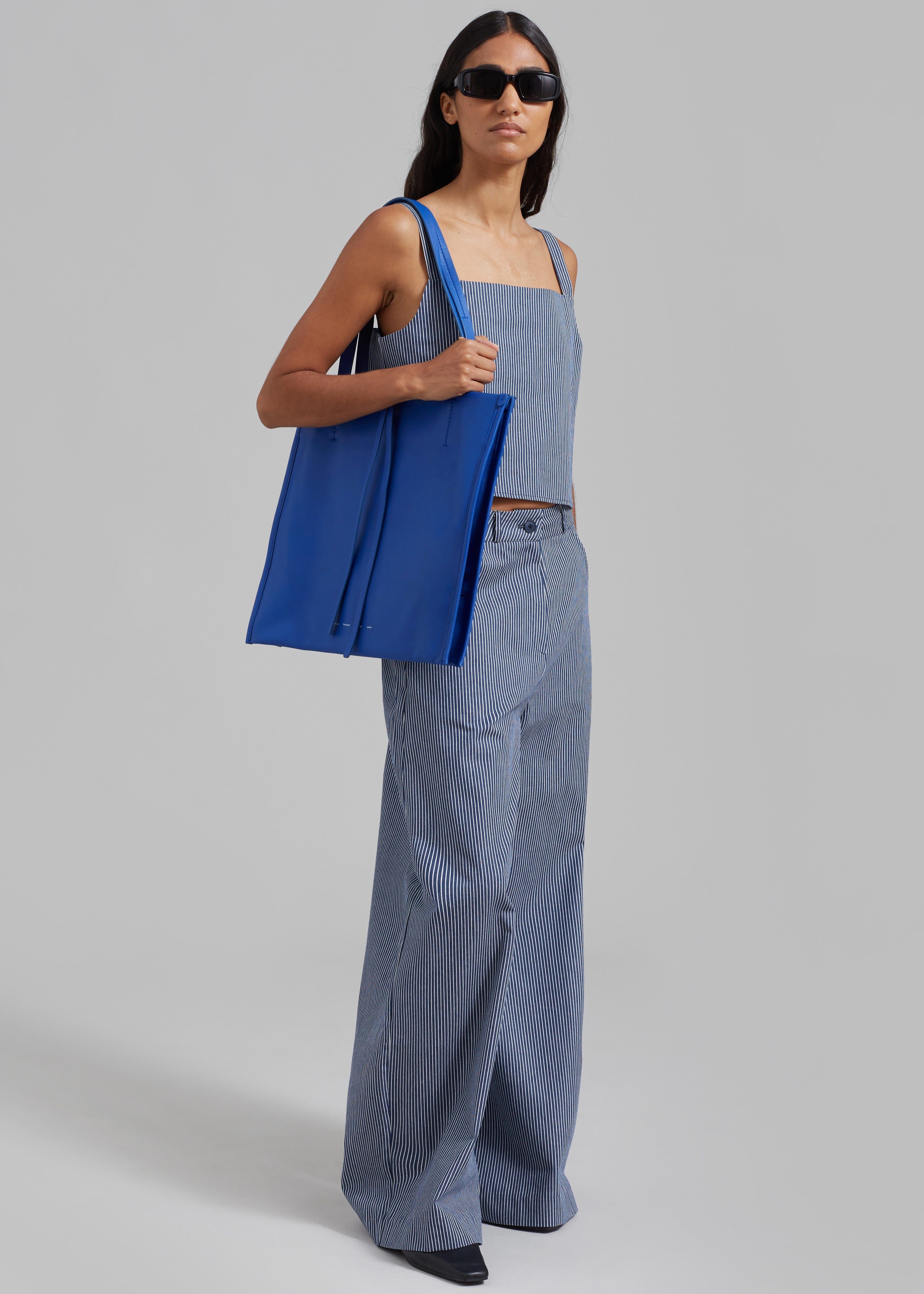 Proenza Schouler White Label Twin Nappa Tote - Cobalt - 2