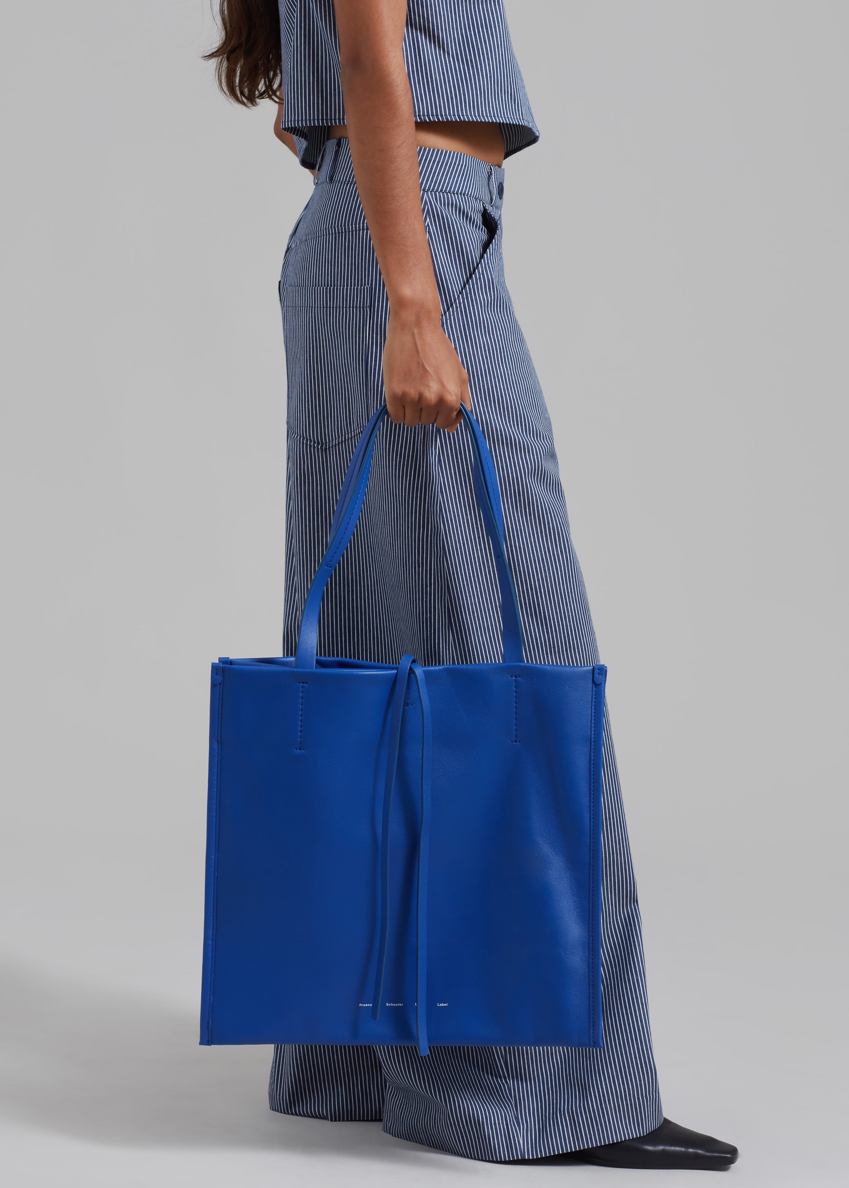 Proenza Schouler White Label Twin Nappa Tote - Cobalt - 4