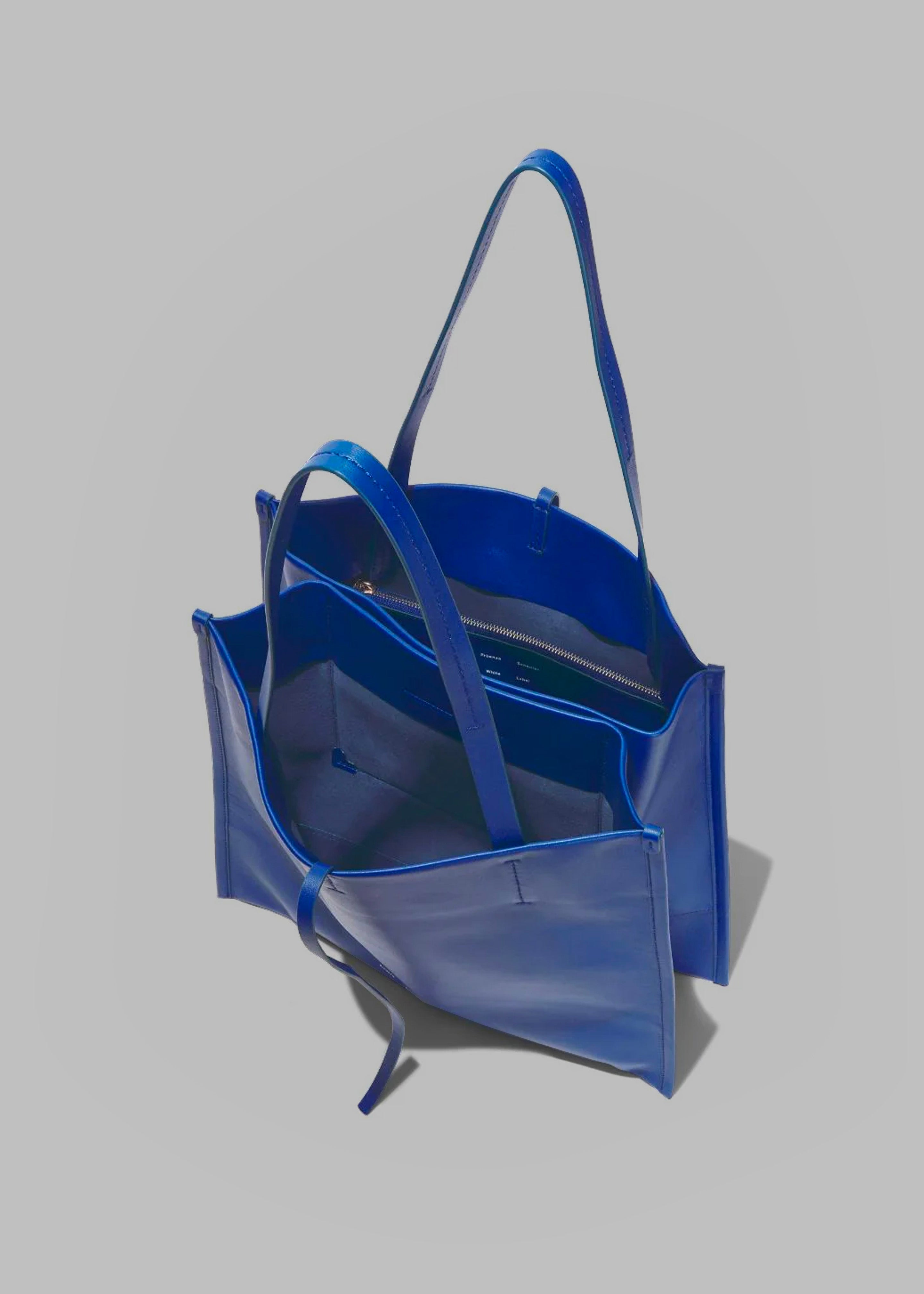 Proenza Schouler White Label Twin Nappa Tote - Cobalt - 8