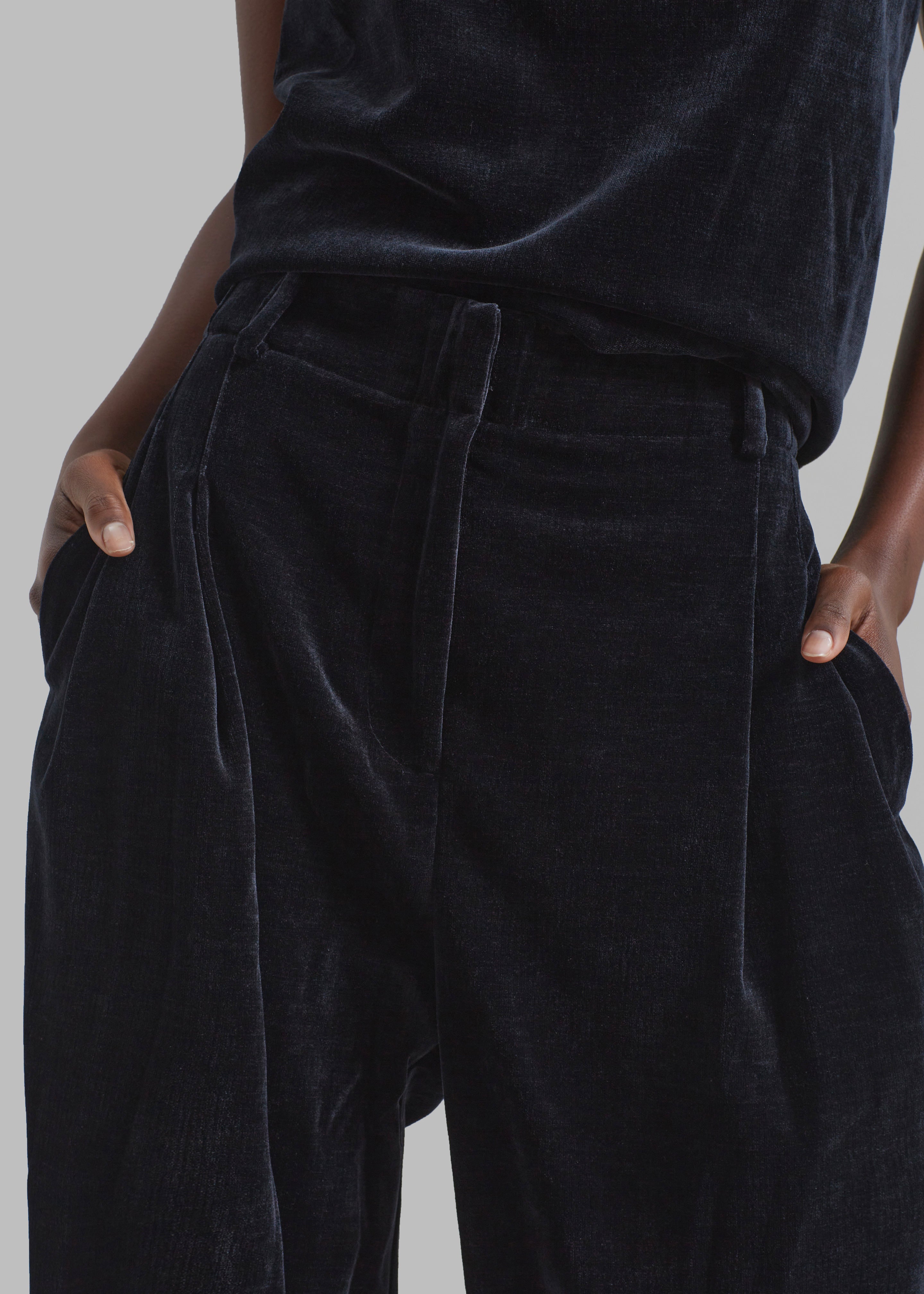 Proenza Schouler White Label Aria Pants - Black - 3