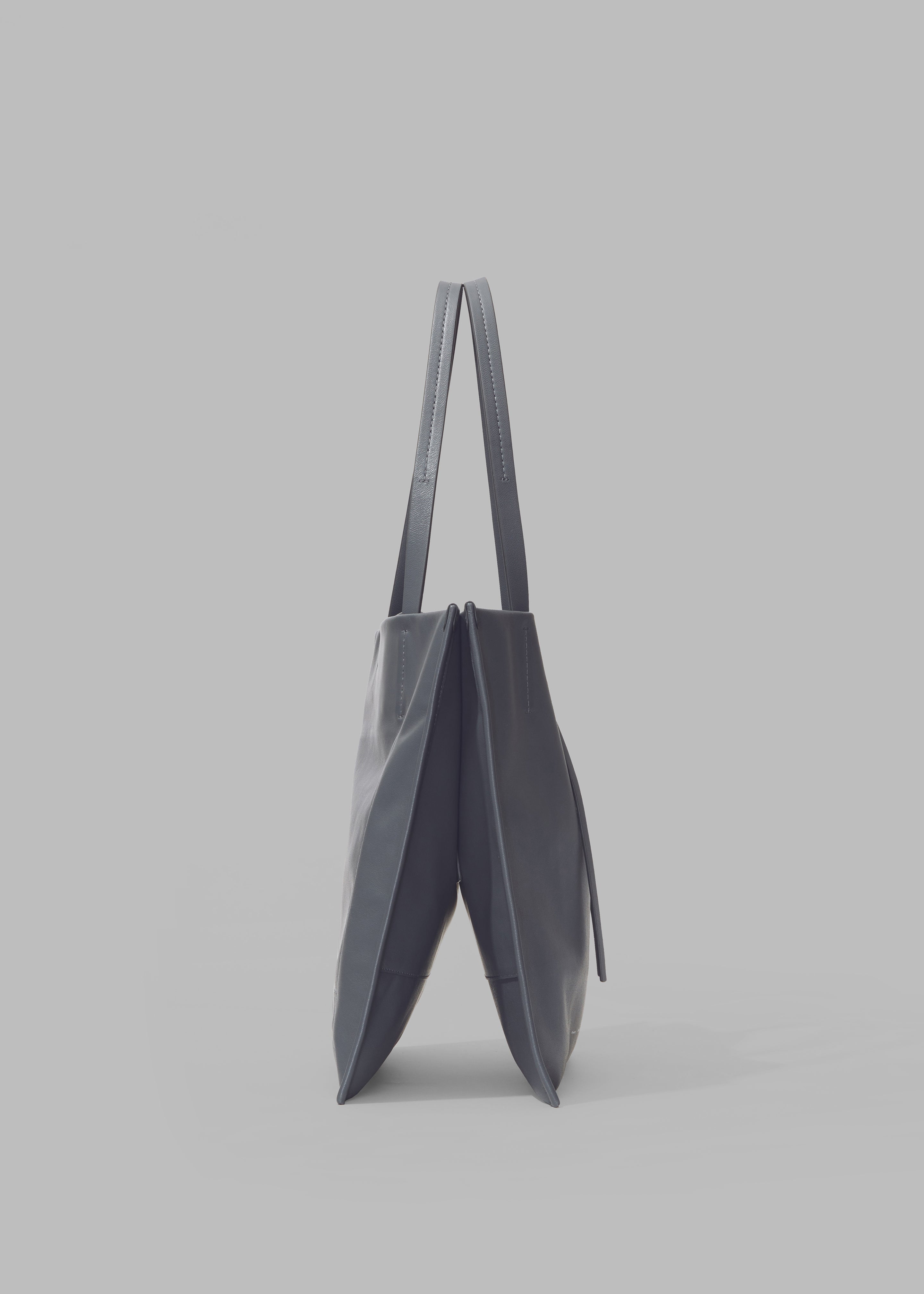 Proenza Schouler White Label Twin Nappa Tote - Steel - 4