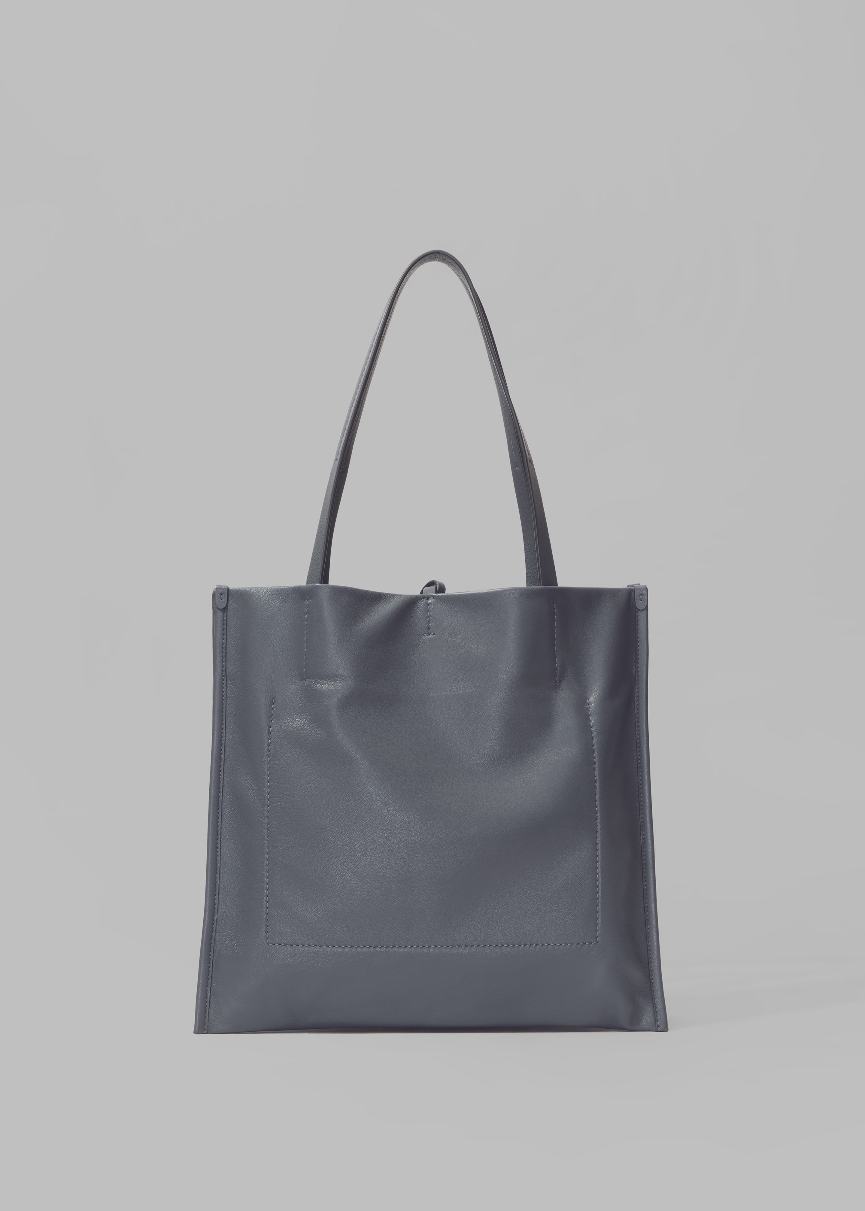 Proenza Schouler White Label Twin Nappa Tote - Steel - 5