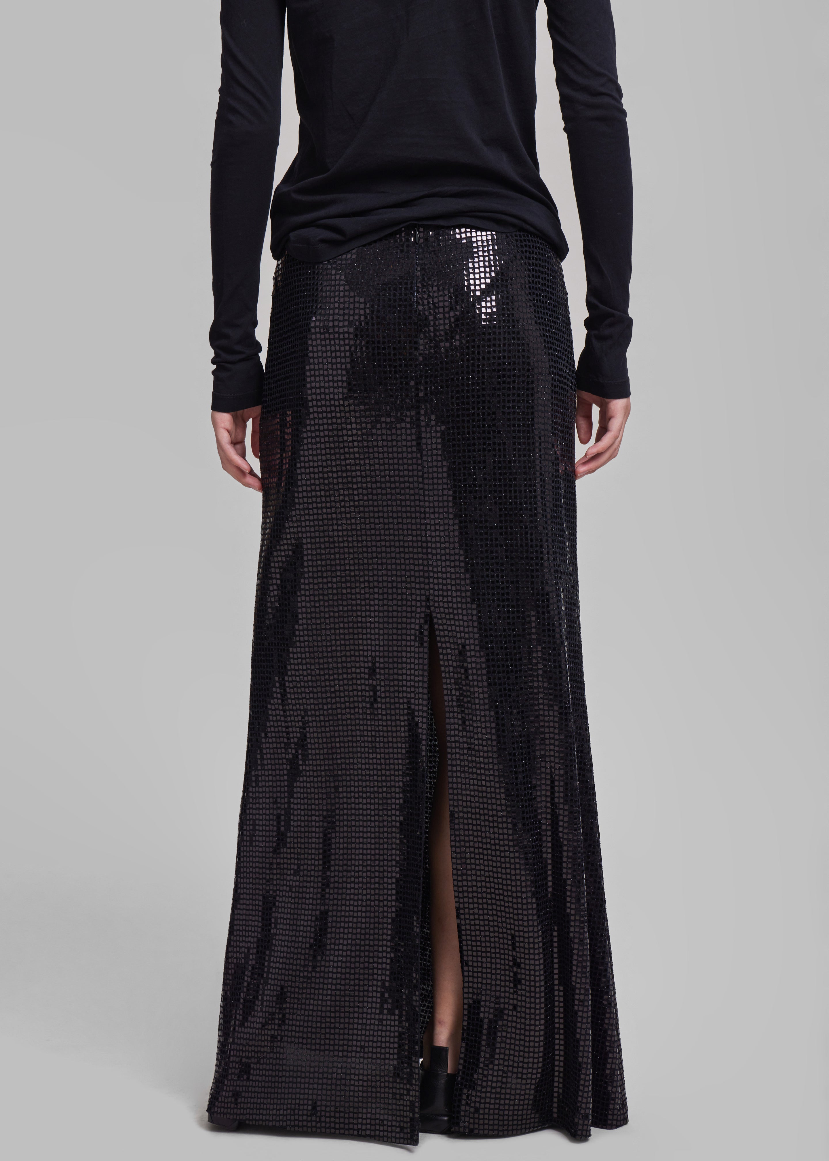 Puppets And Puppets Jane Full Length Skirt - Black - 4