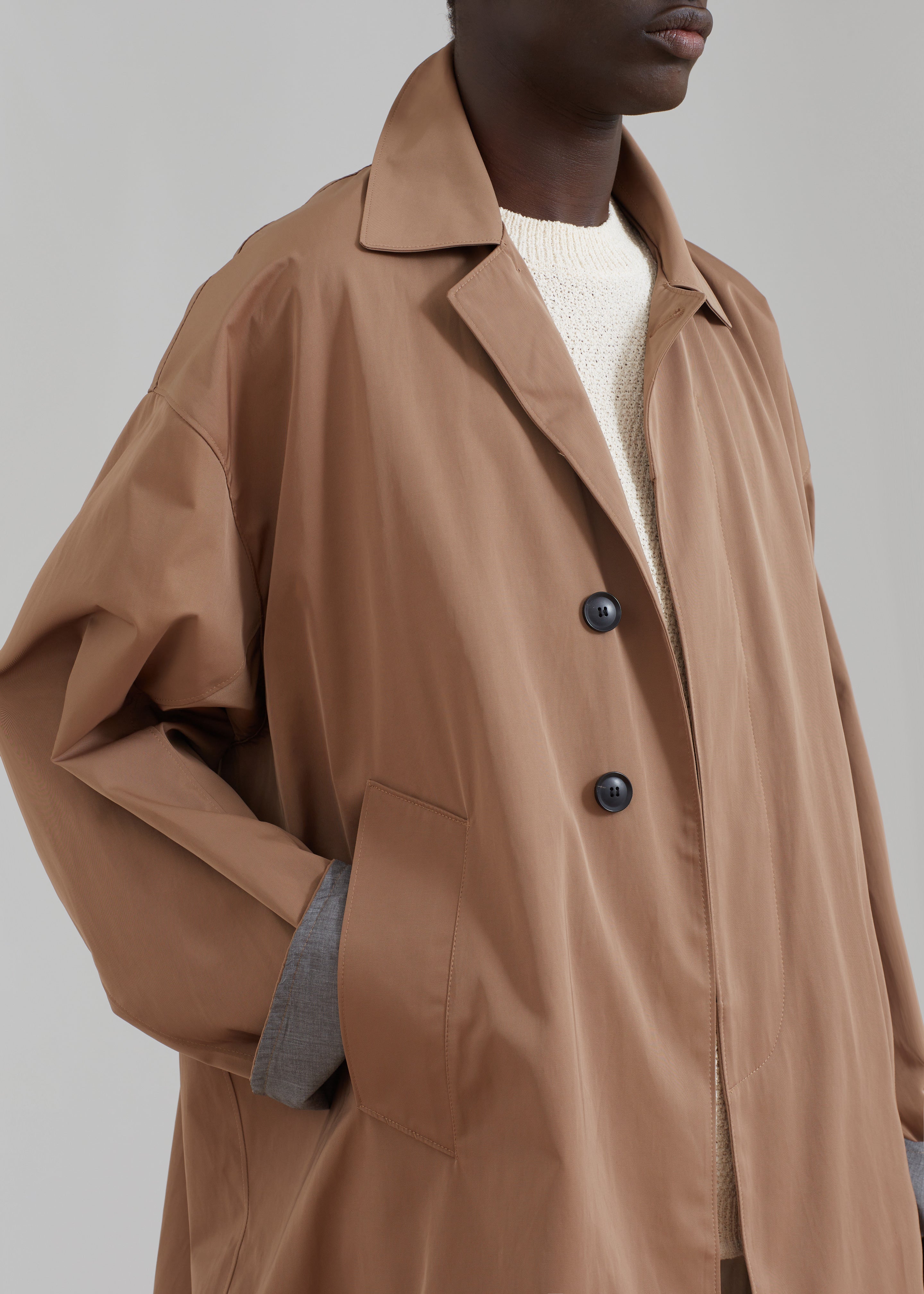 Peter Trench Coat - Beige - 4