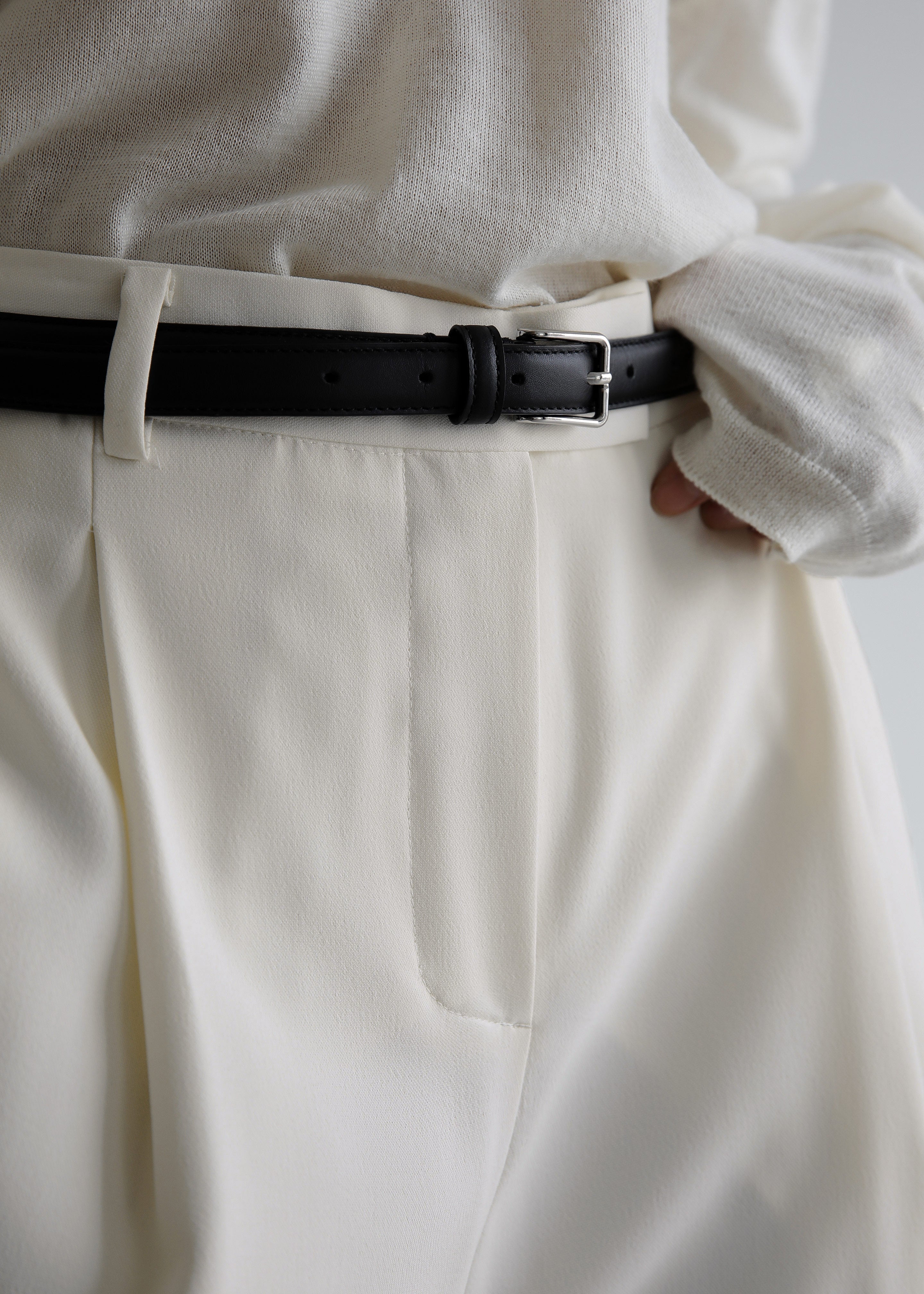 Quinnie Trousers - Cream - 11