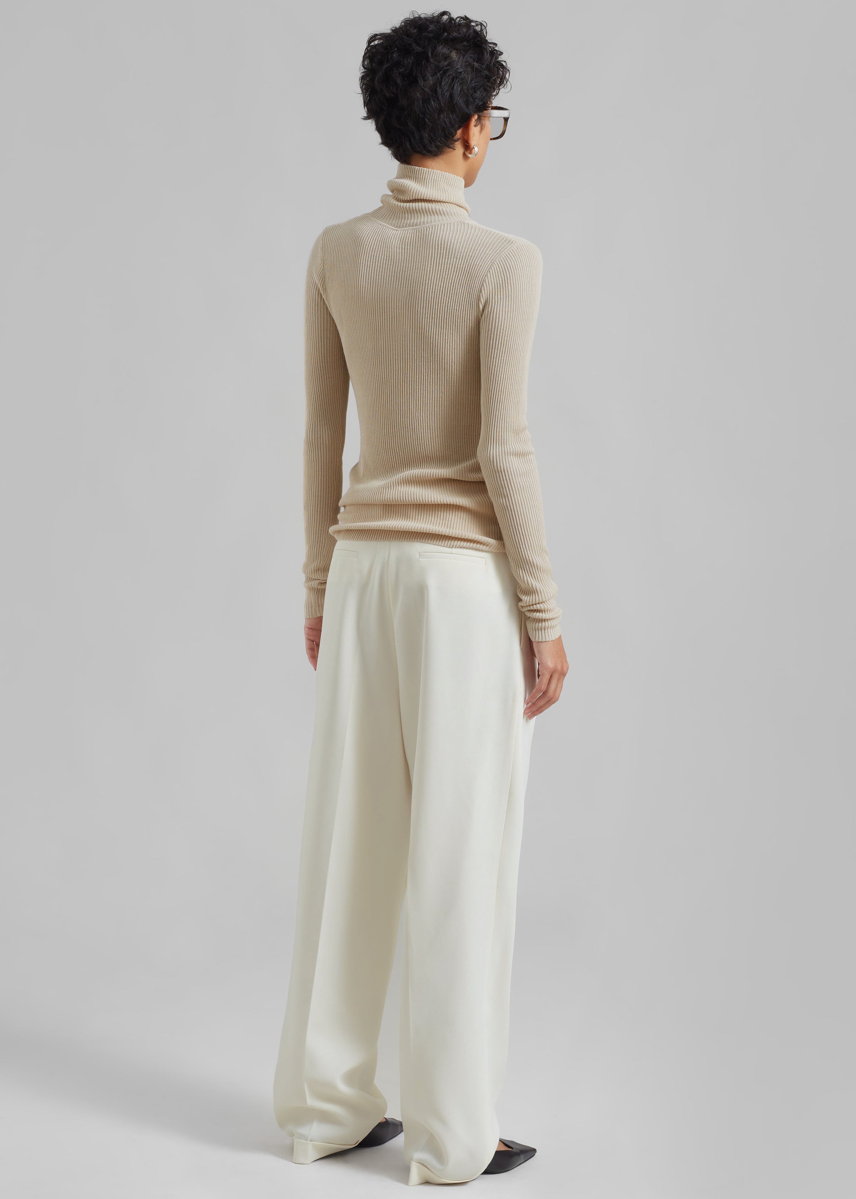 Quinnie Trousers - Cream - 12
