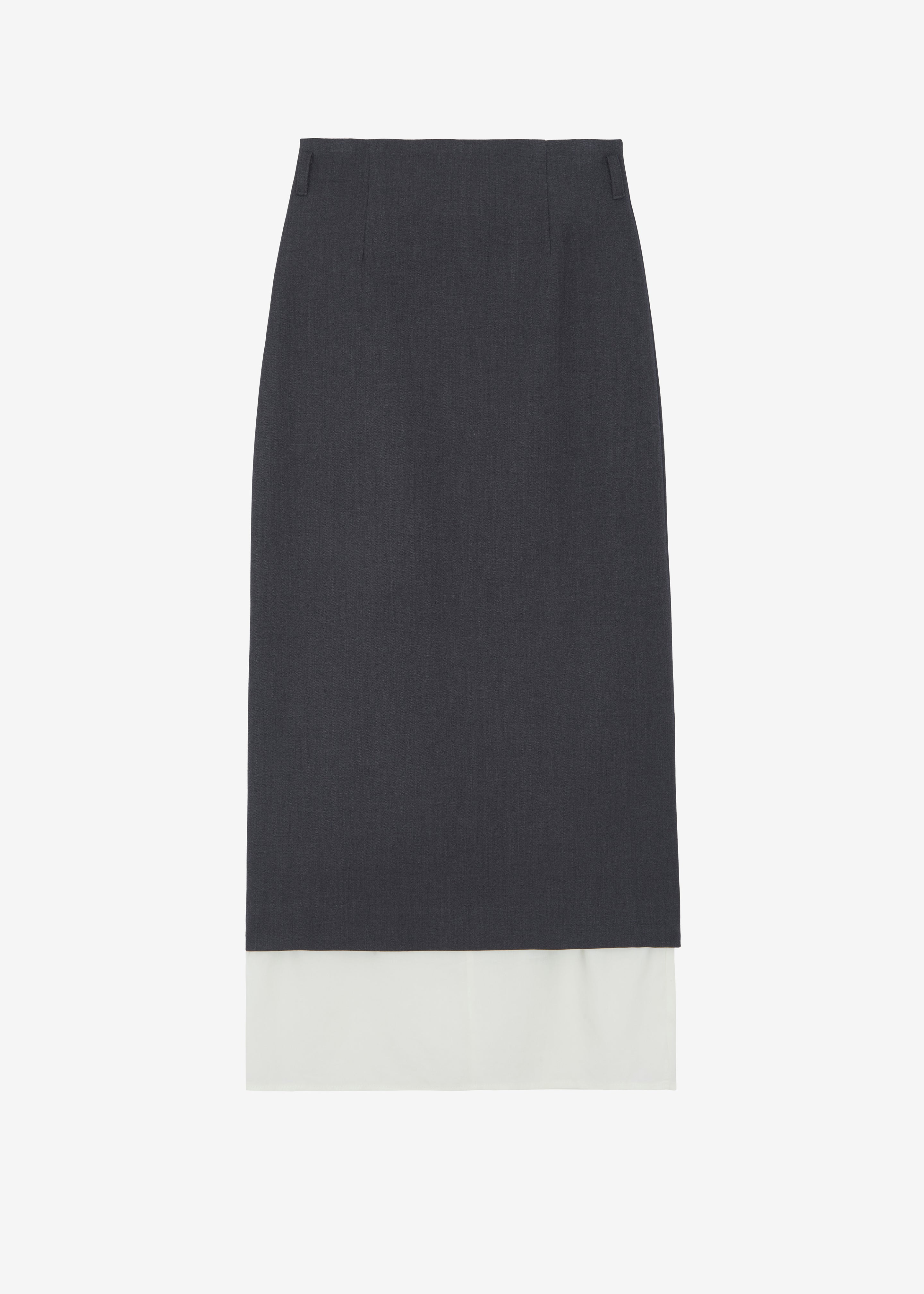 Roane Midi Skirt - Charcoal - 7