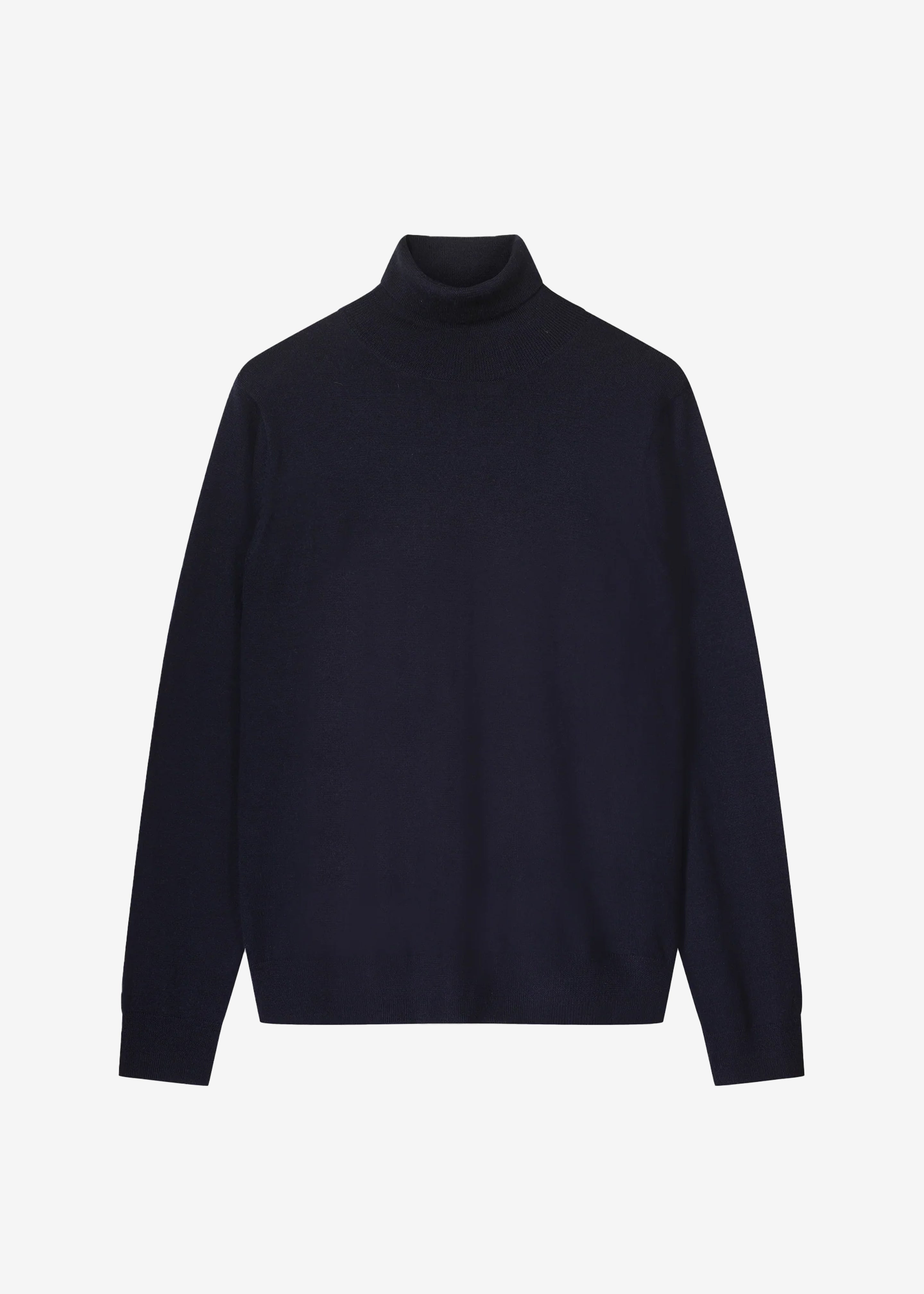 Róhe Classic Merino Wool Turtleneck - Night - 14