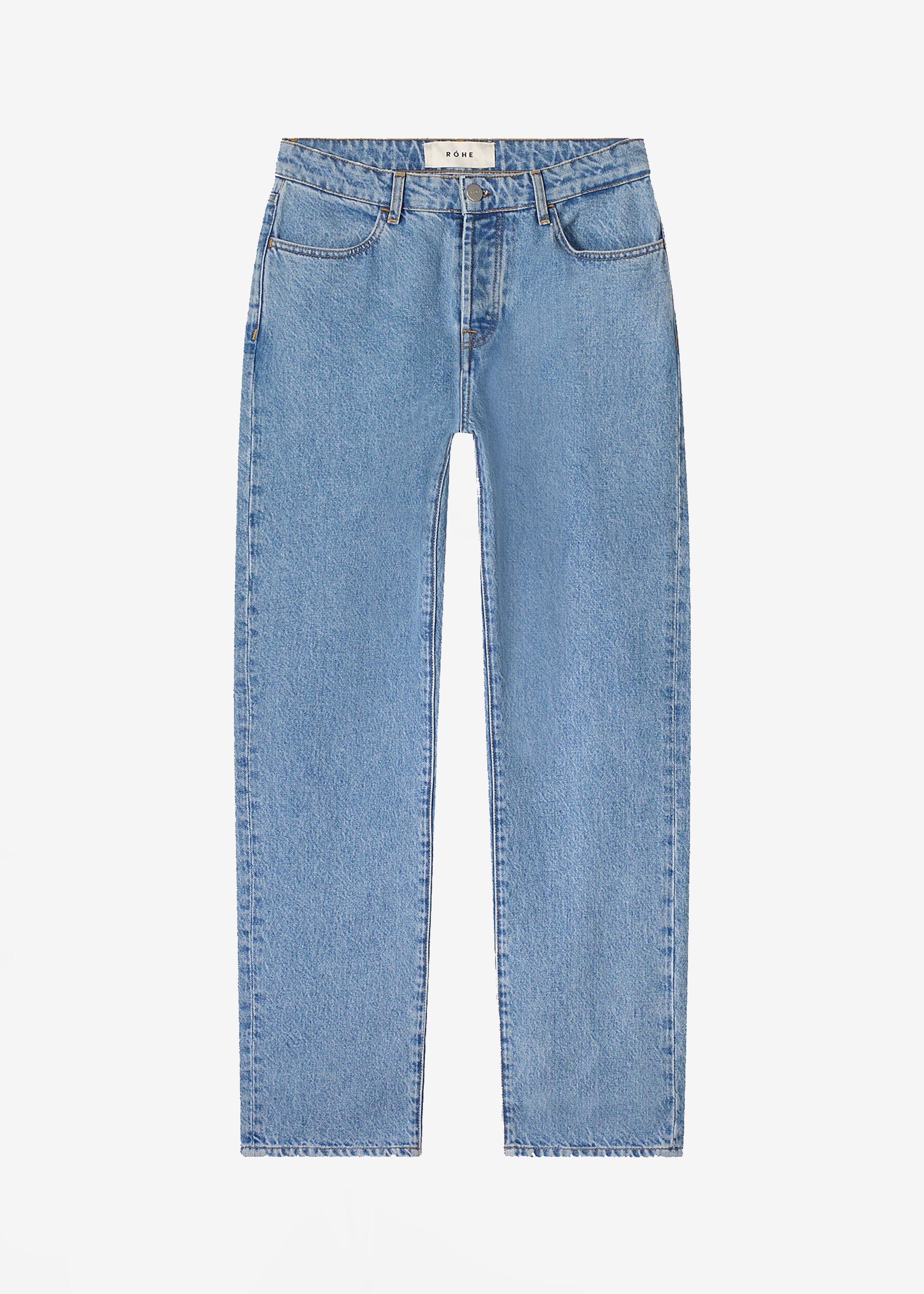 Róhe Straight Leg Denim - Light Denim - 5