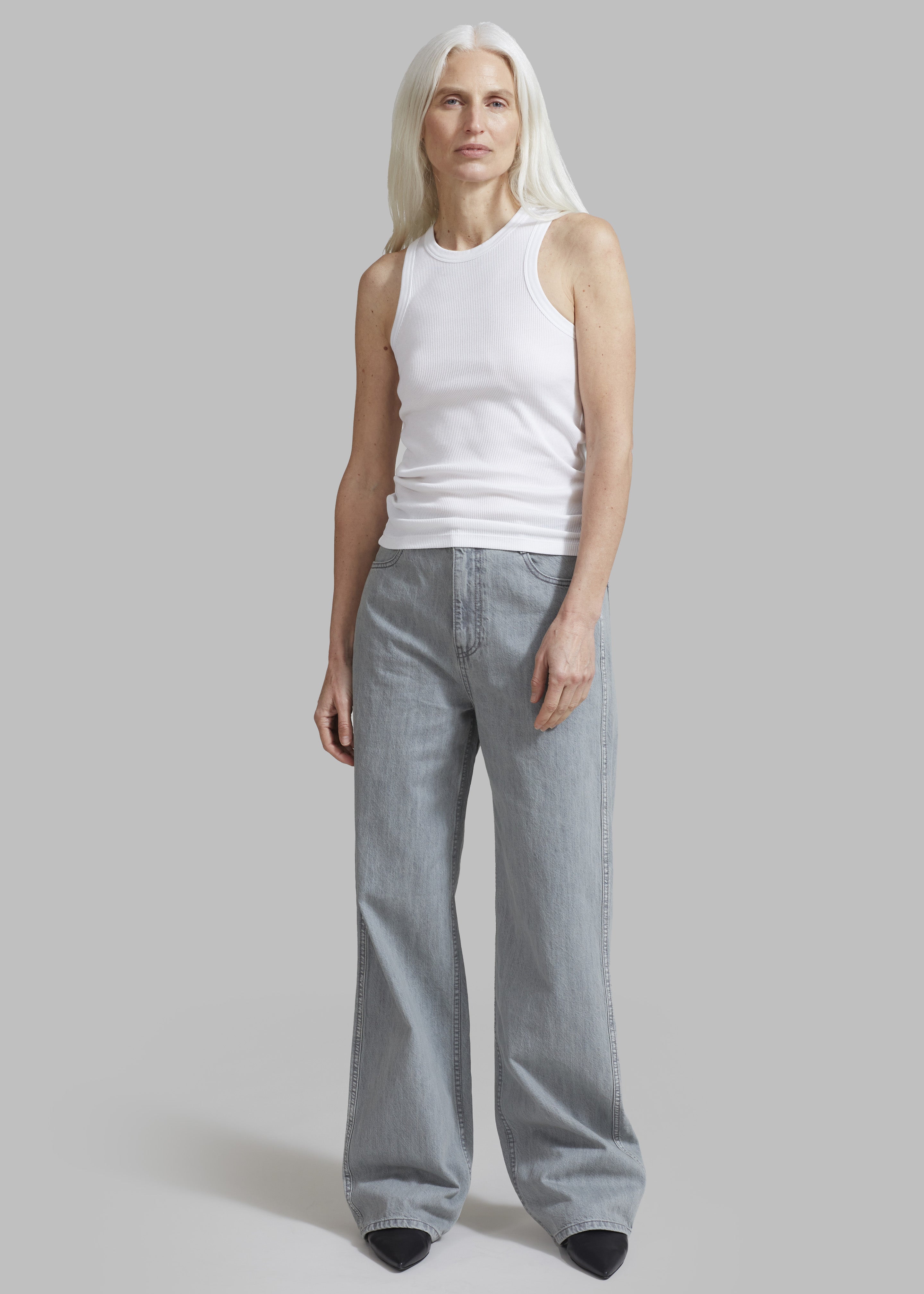 Róhe Rib Tank Top - White - 5