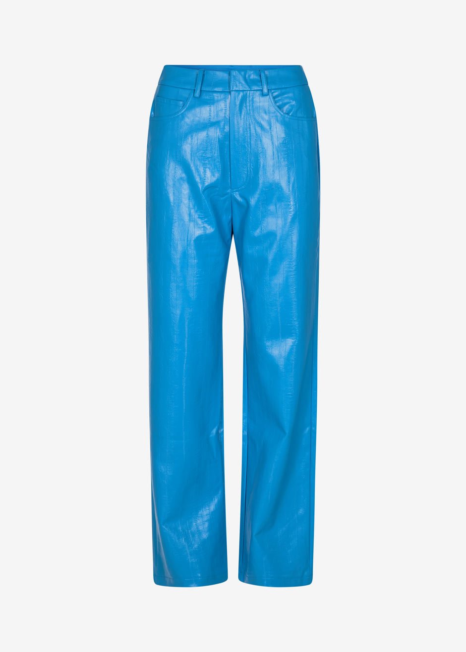 Rotie High Waist Vinyl Pants by ROTATE in Blithe - 8