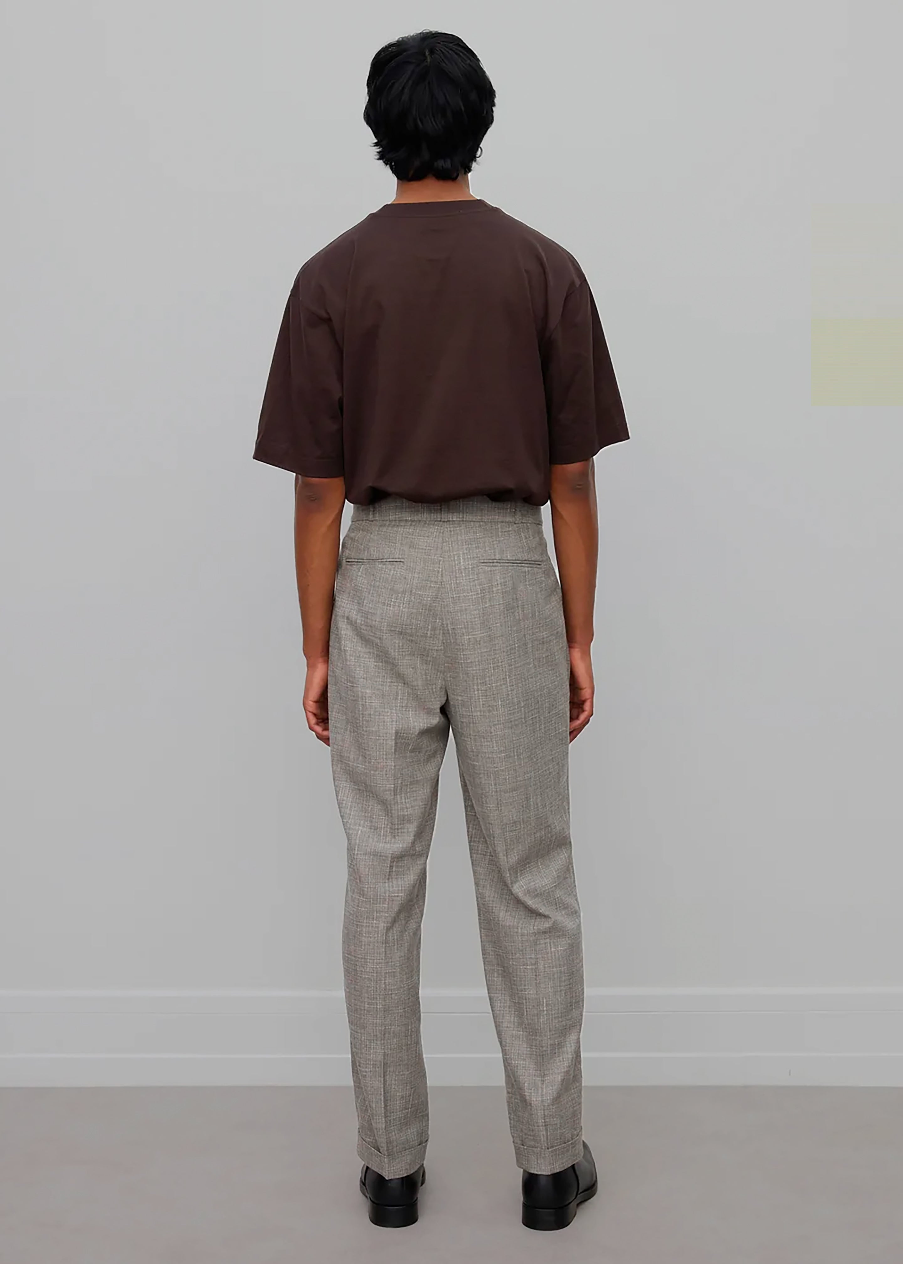 Róhe Otis Trousers - Sisal Melange - 11