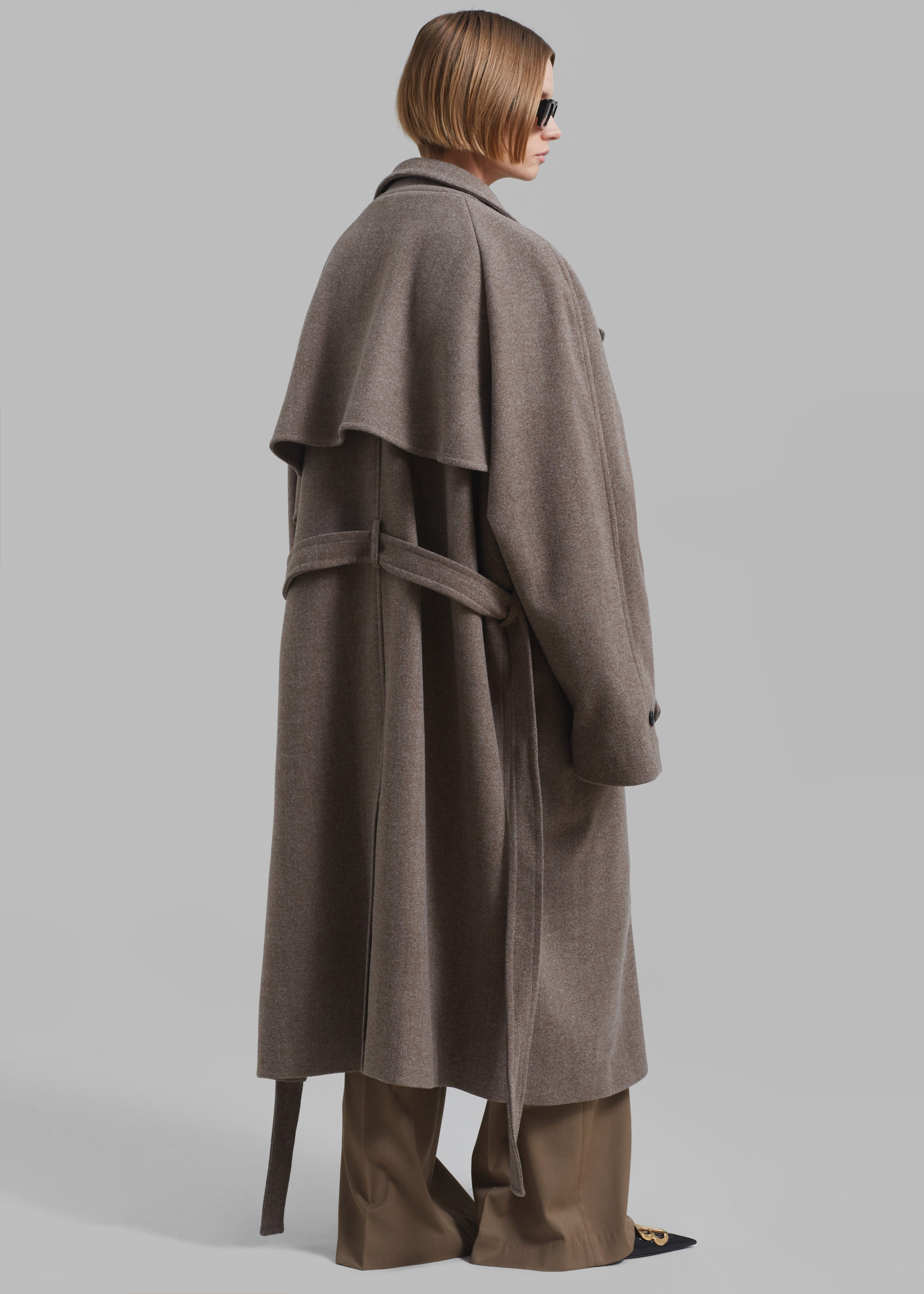 Salem Trench Coat - Espresso - 8