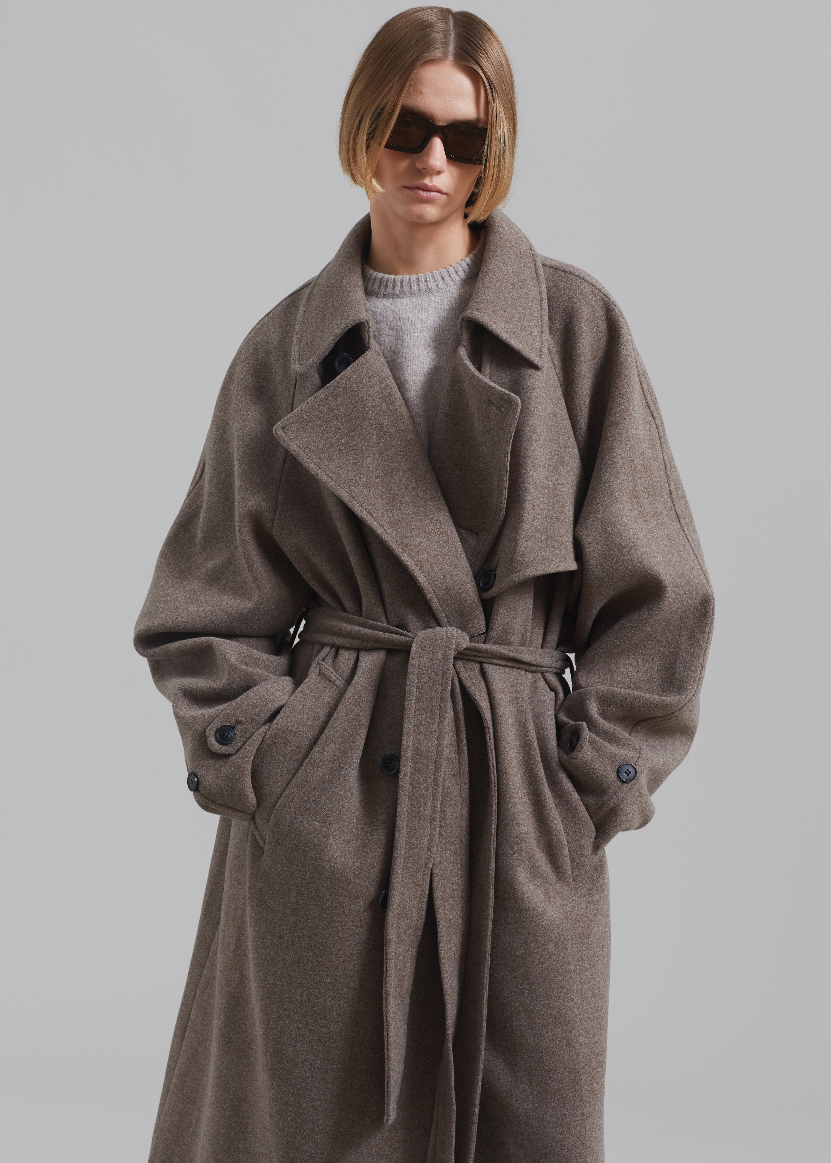 Salem Trench Coat - Espresso - 5