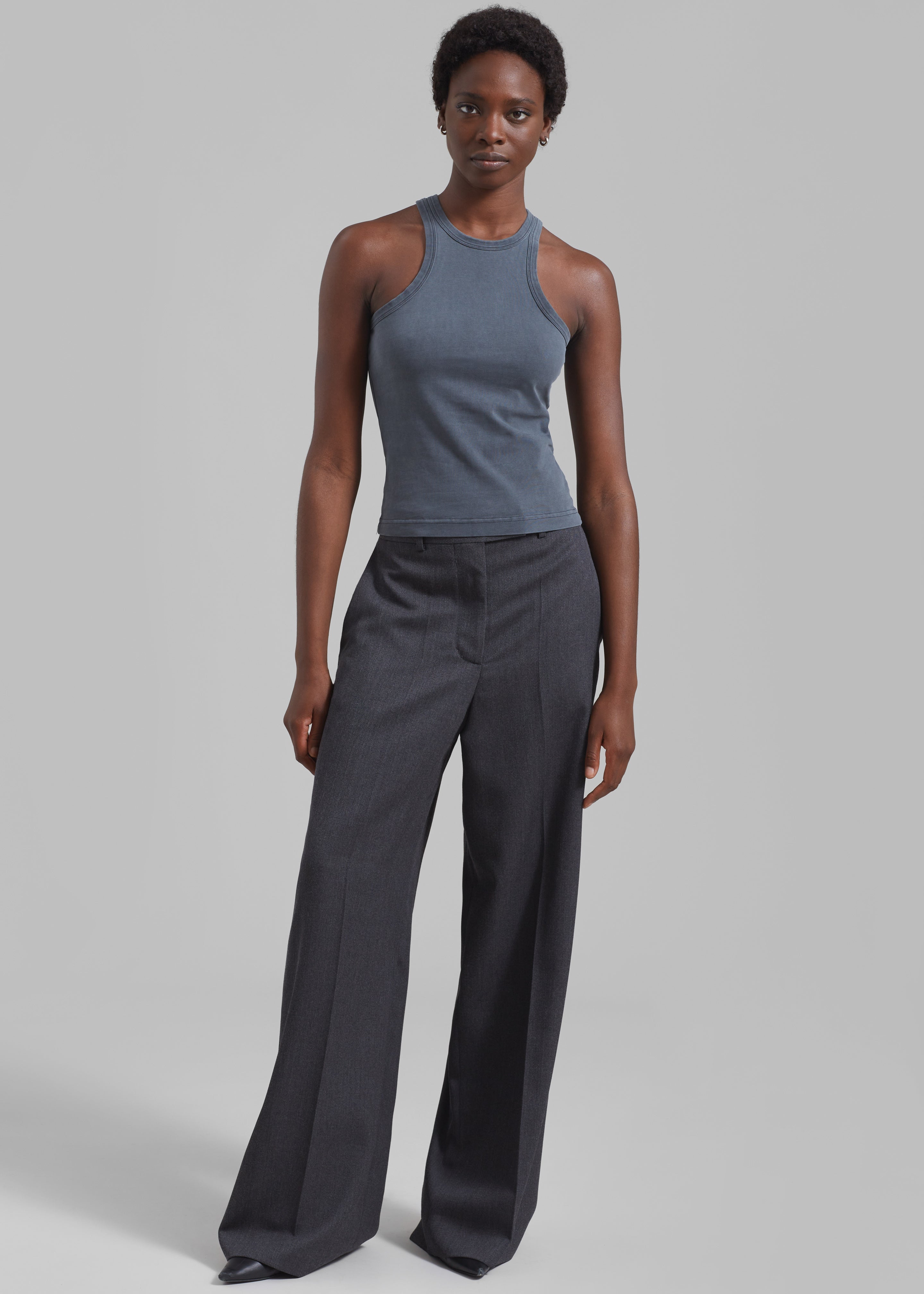 Samsøe Samsøe Helene Tank Top - Iron Gate - 1