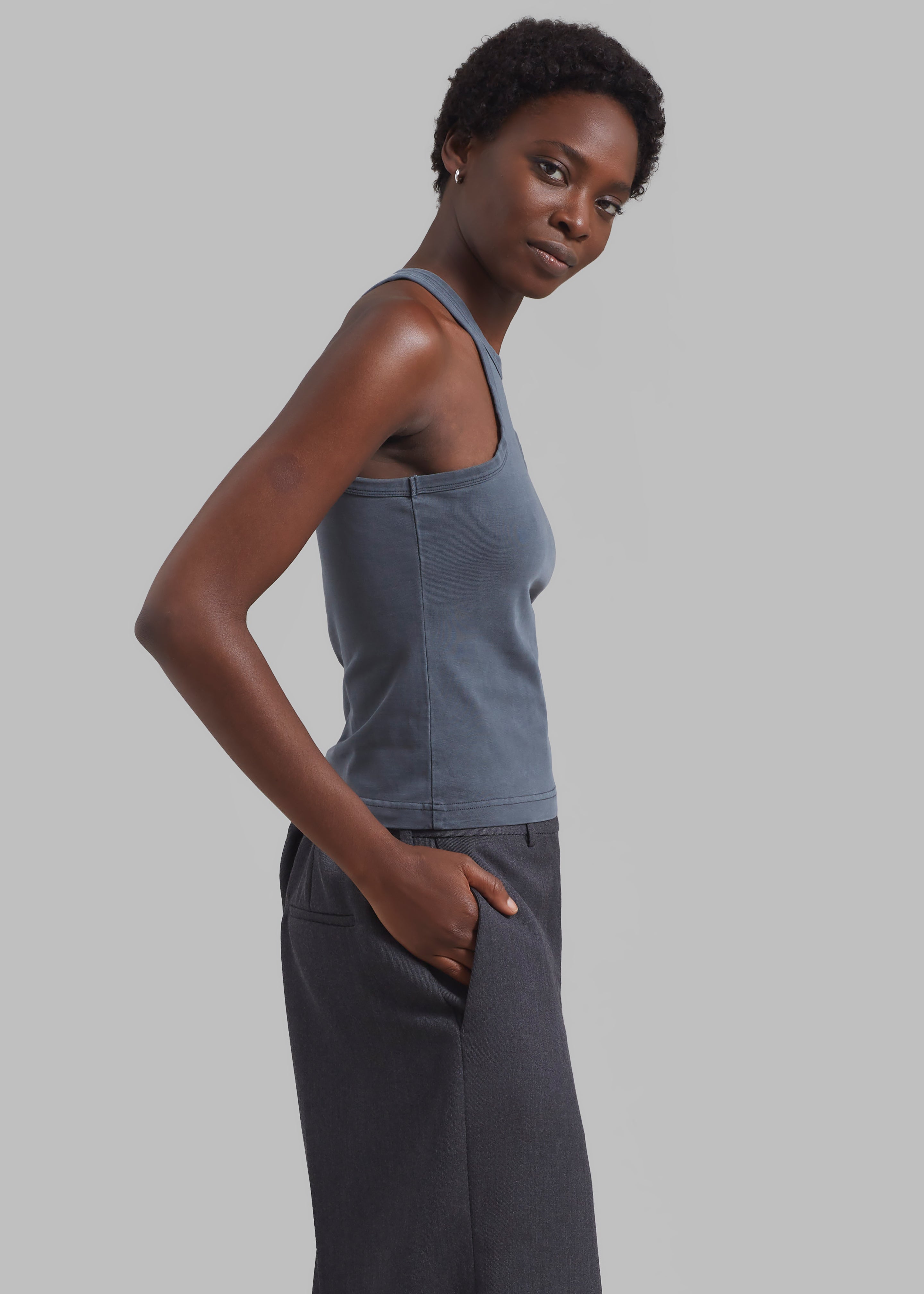 Samsøe Samsøe Helene Tank Top - Iron Gate - 4