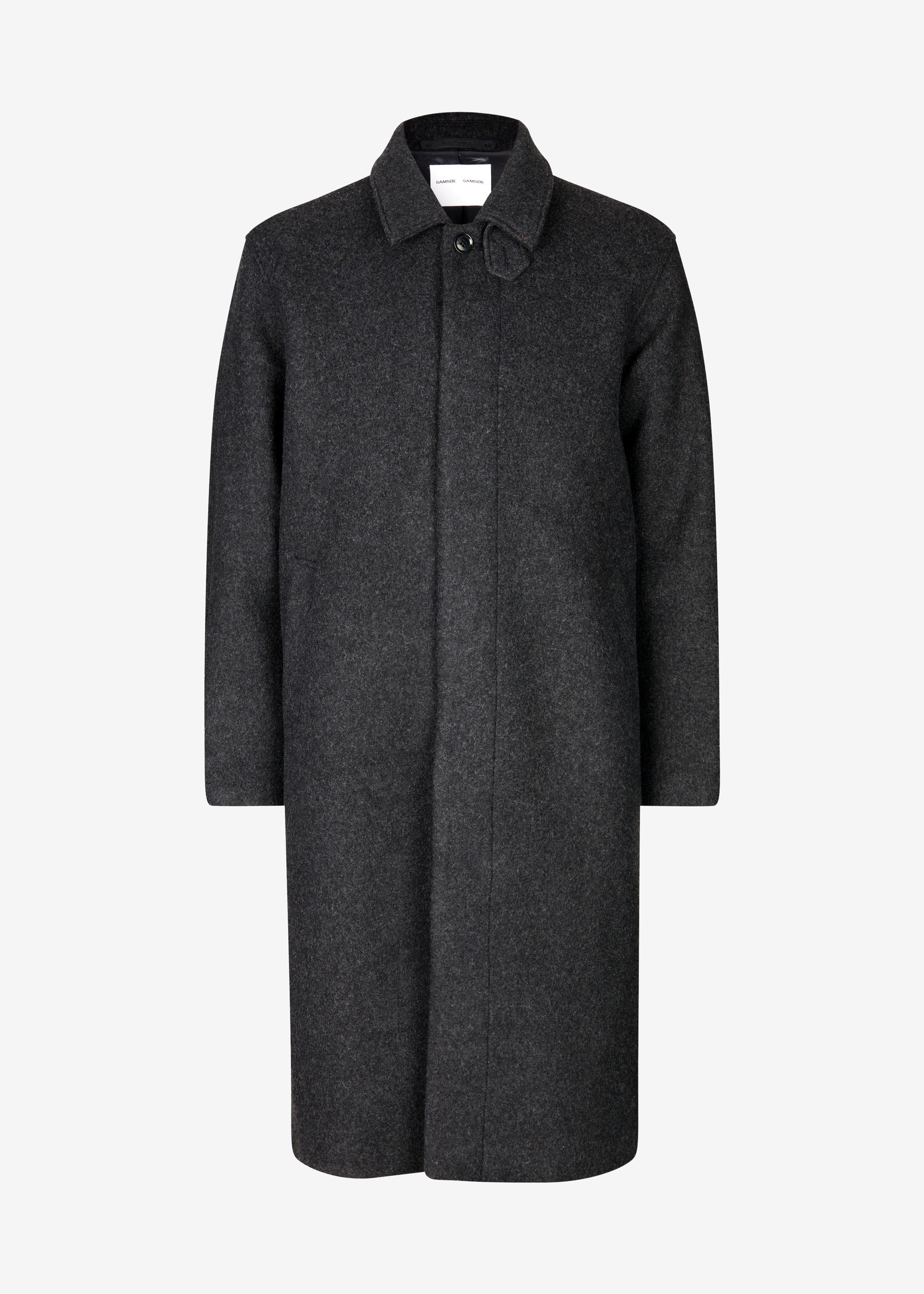 Samsøe Samsøe Jacob Coat - Black Melange - 5