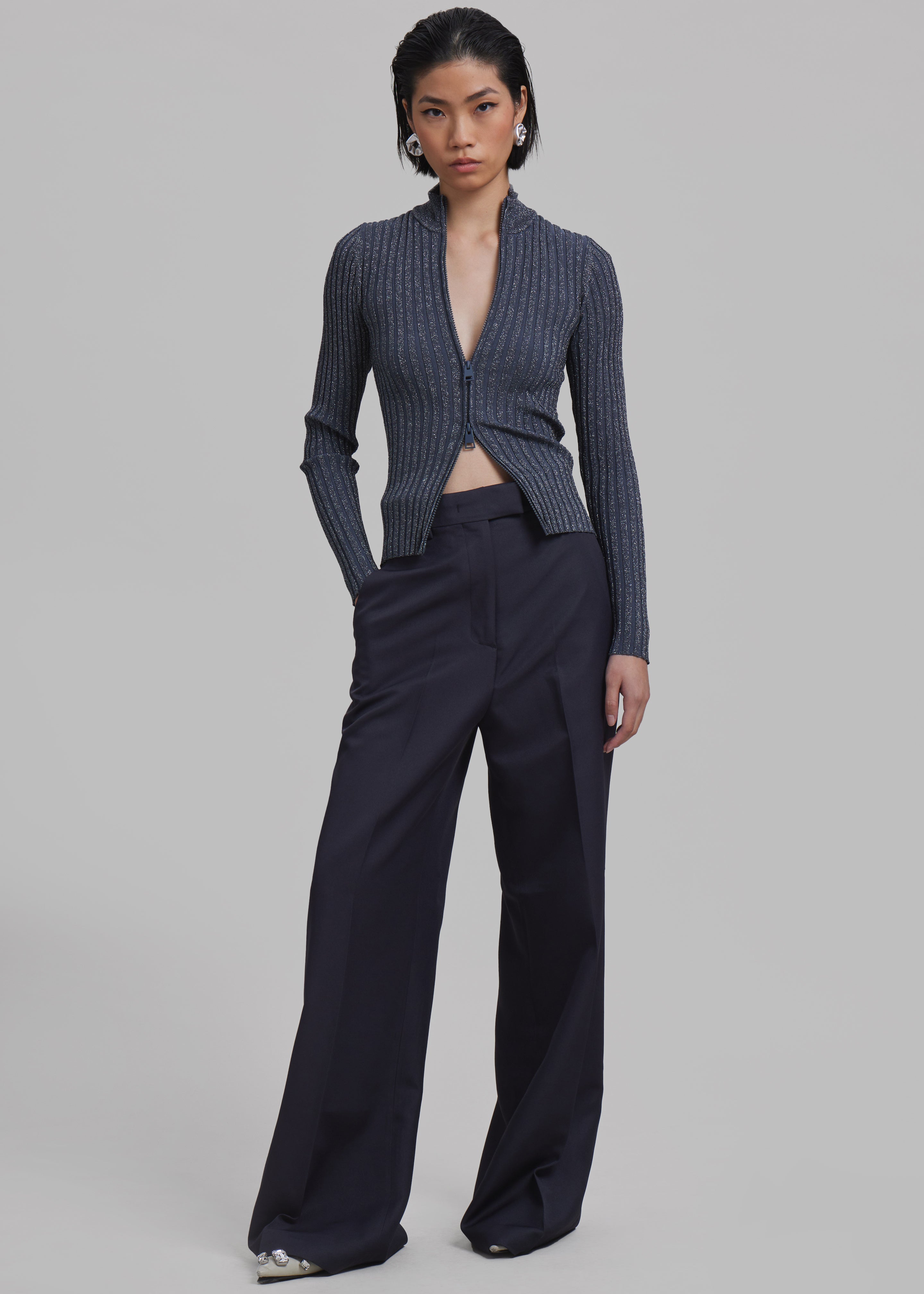 Samsøe Samsøe Edna Cardigan - Turbulence - 7