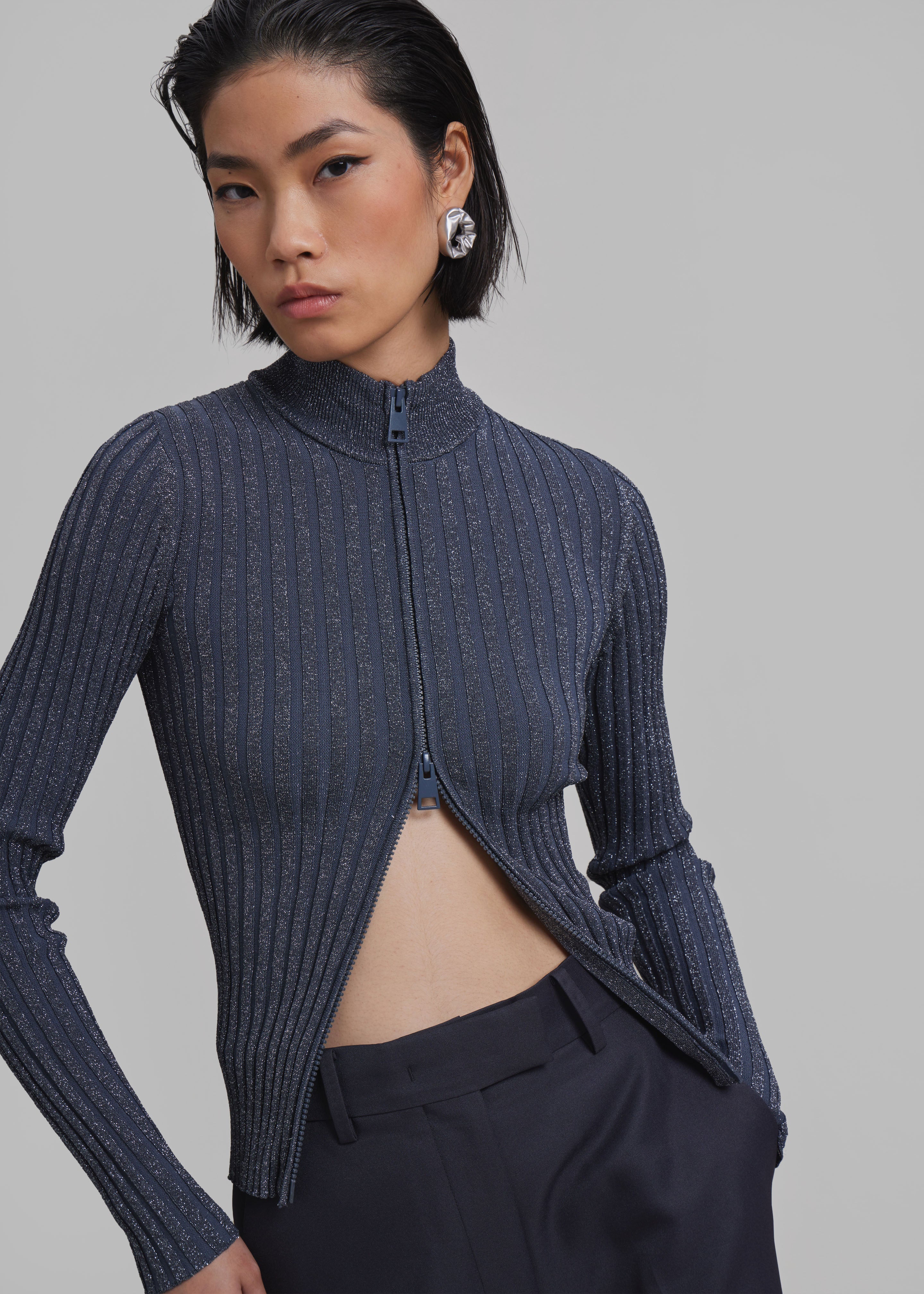 Samsøe Samsøe Edna Cardigan - Turbulence - 2