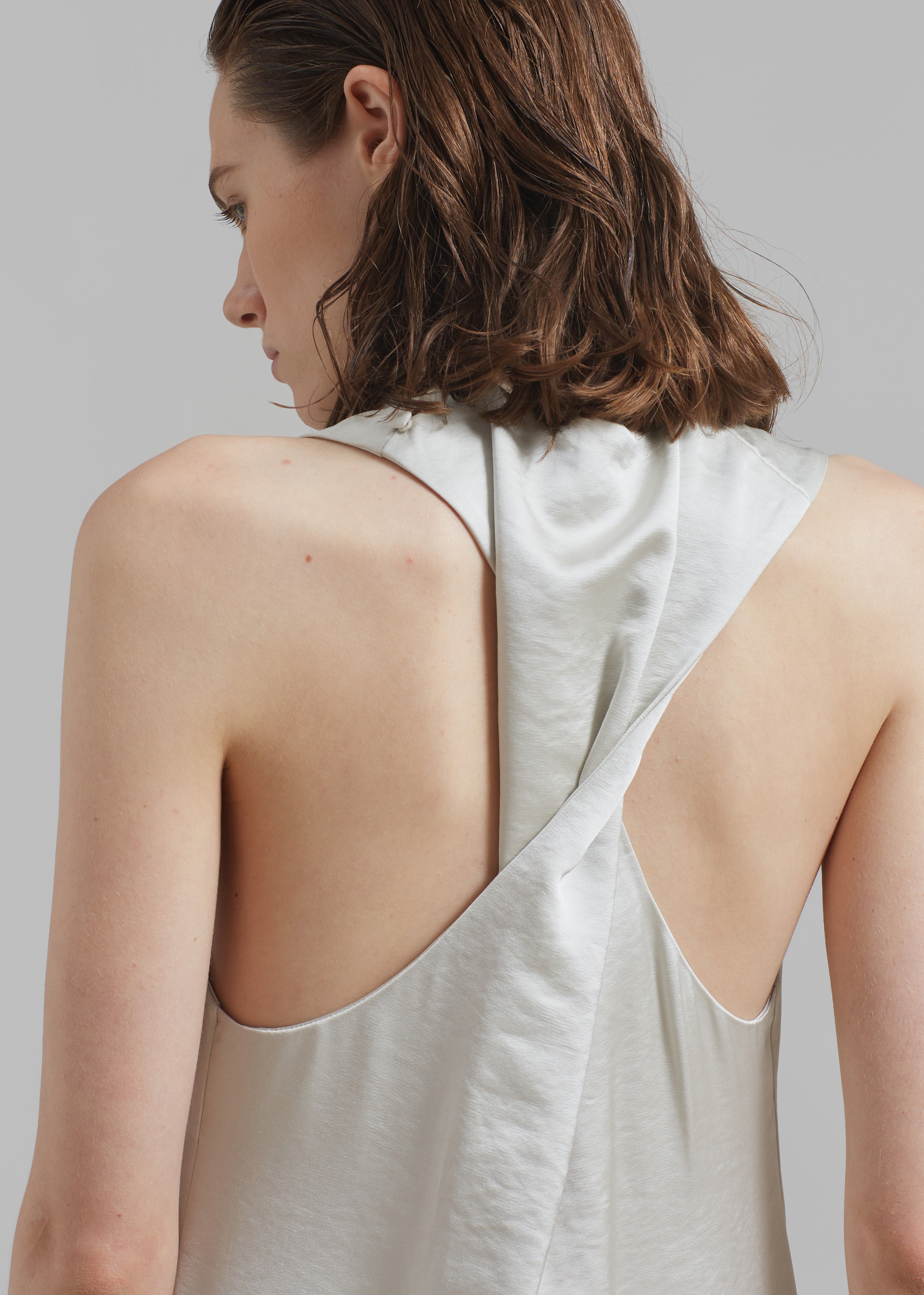 Samsøe Samsøe Ellie Dress - White Onyx - 1