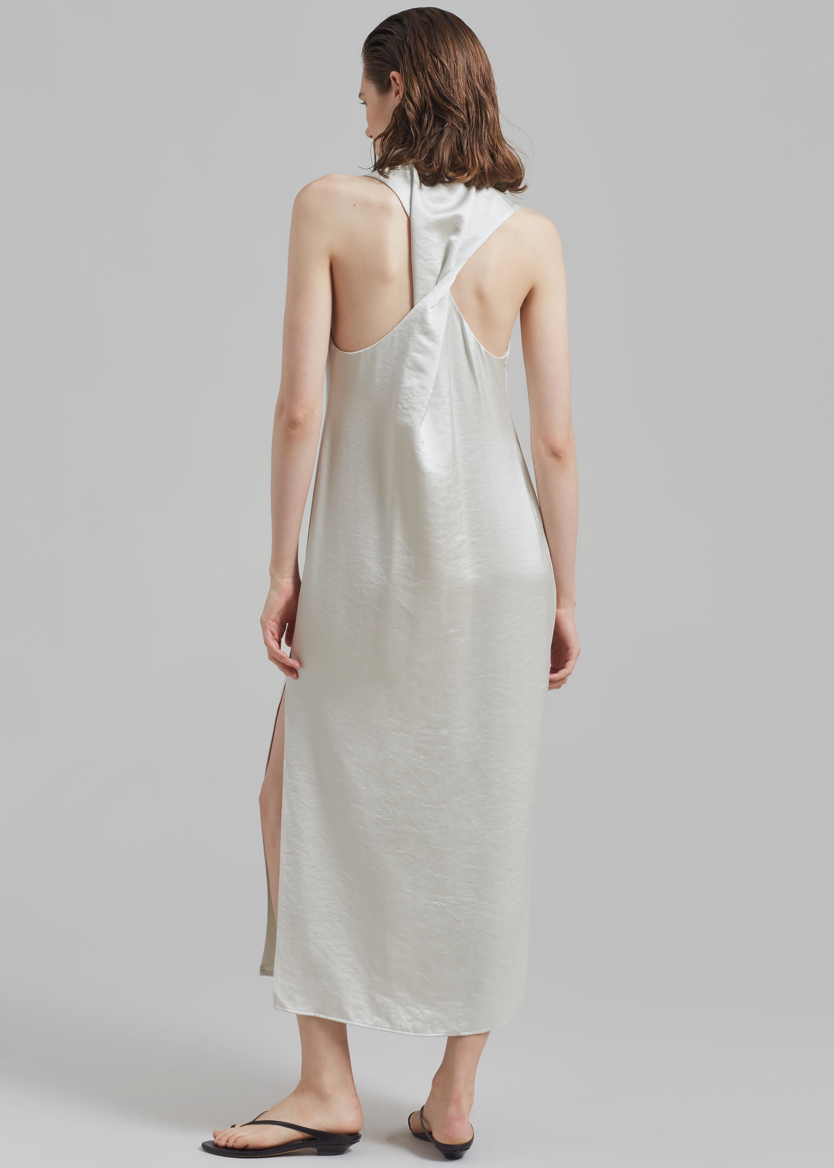 Samsøe Samsøe Ellie Dress - White Onyx - 4