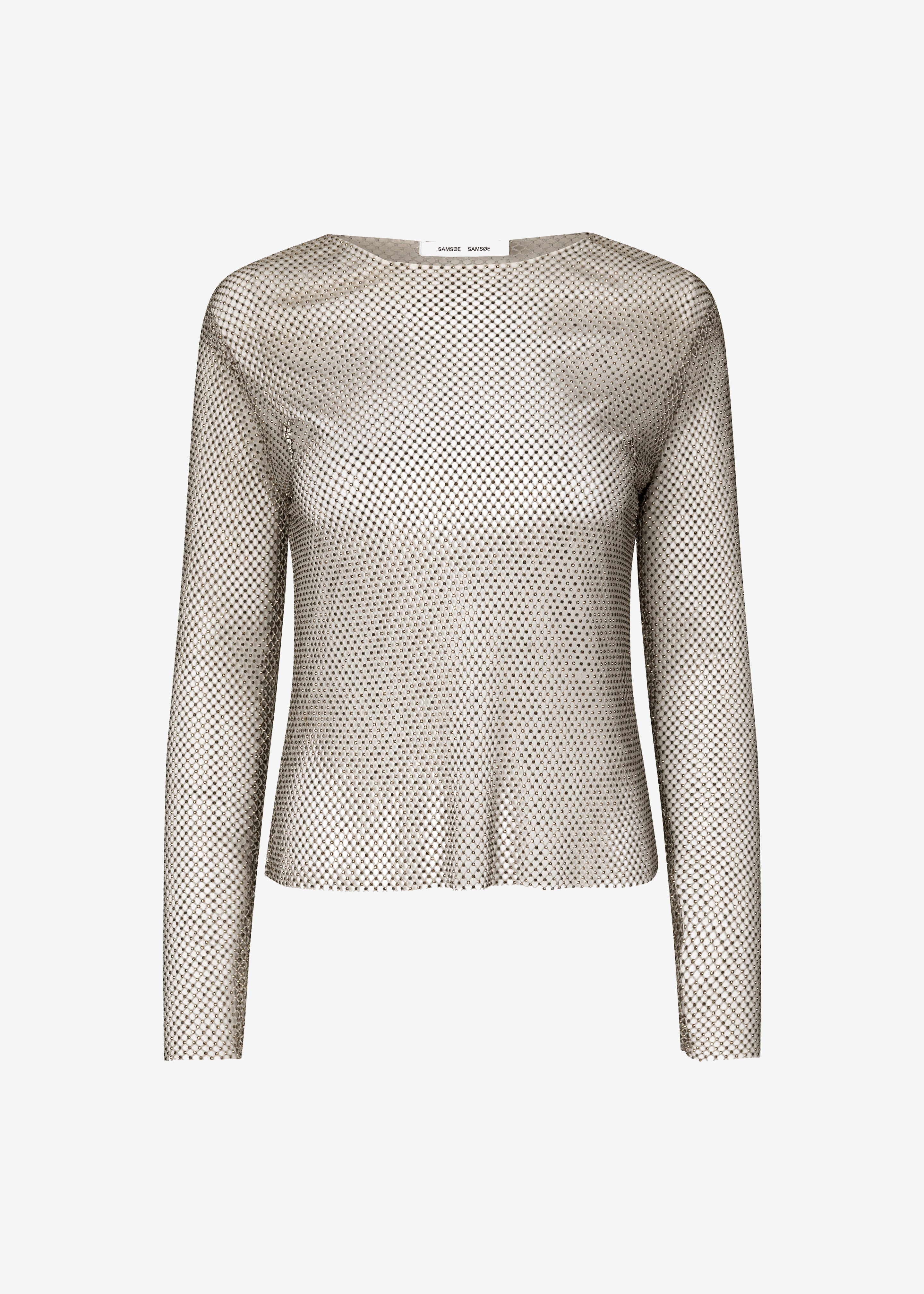 Samsøe Samsøe Magda Blouse - Light Grey - 8