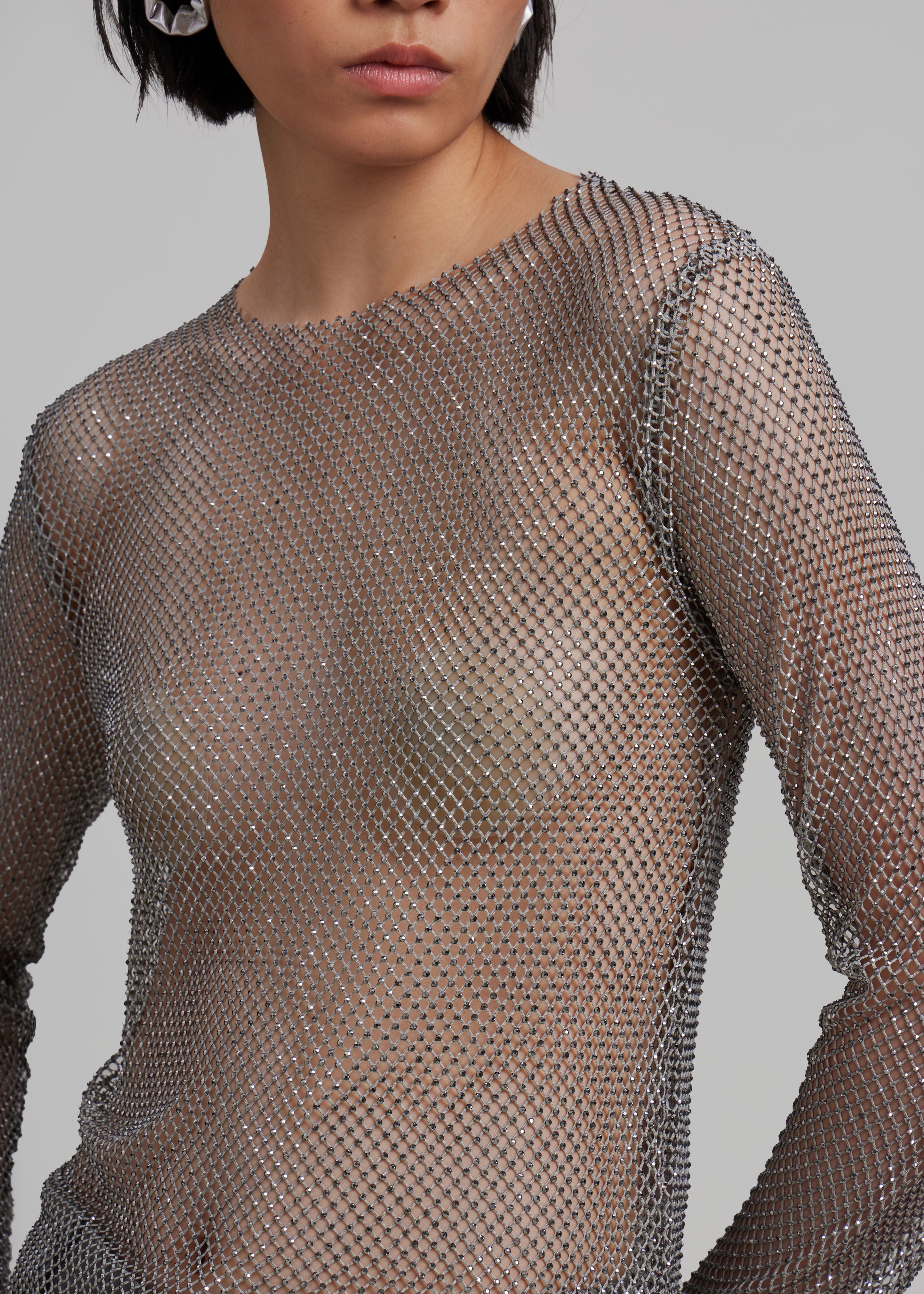 Samsøe Samsøe Magda Blouse - Light Grey - 4
