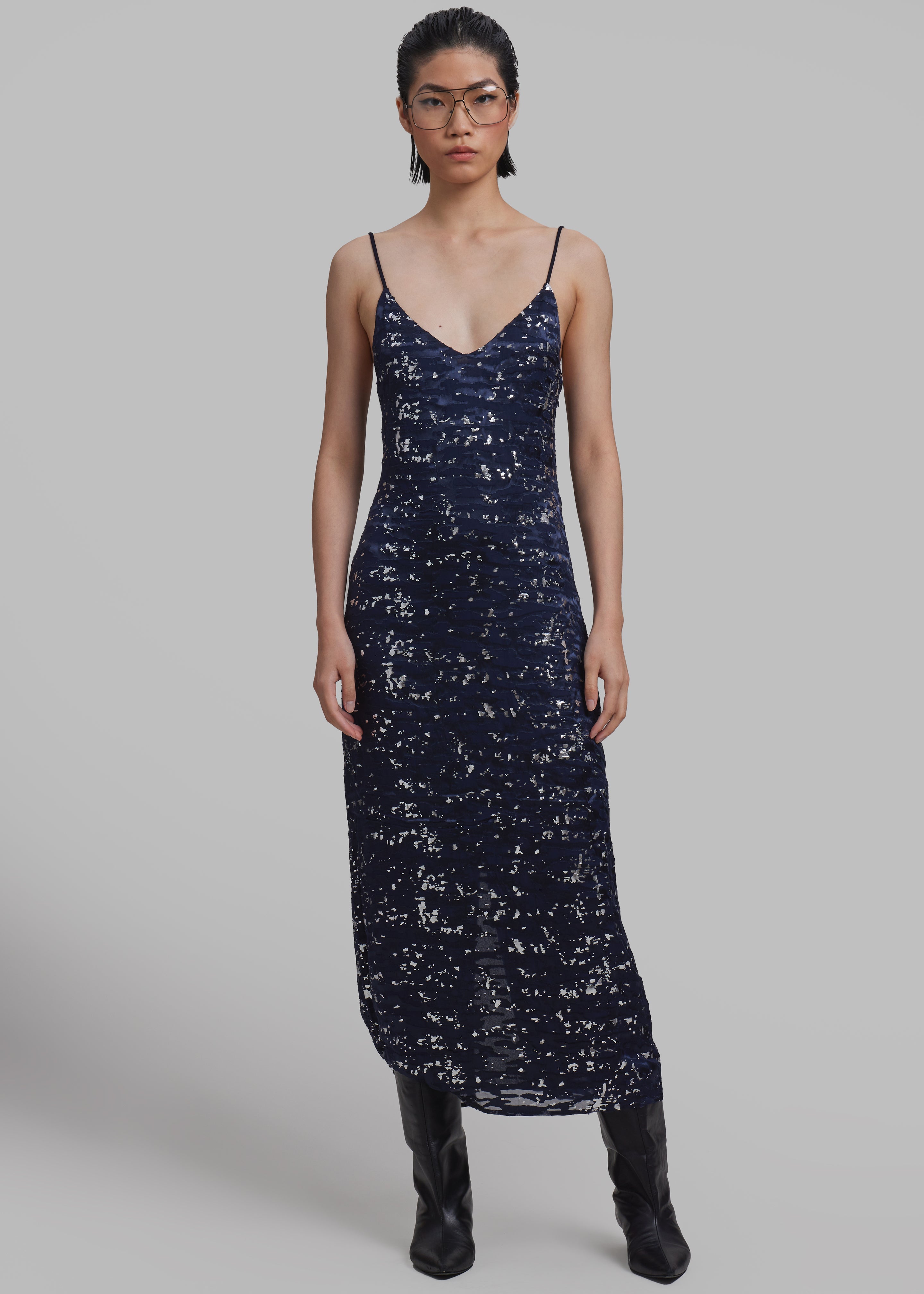 Samsøe Samsøe Sally Dress - Inkwell - 1