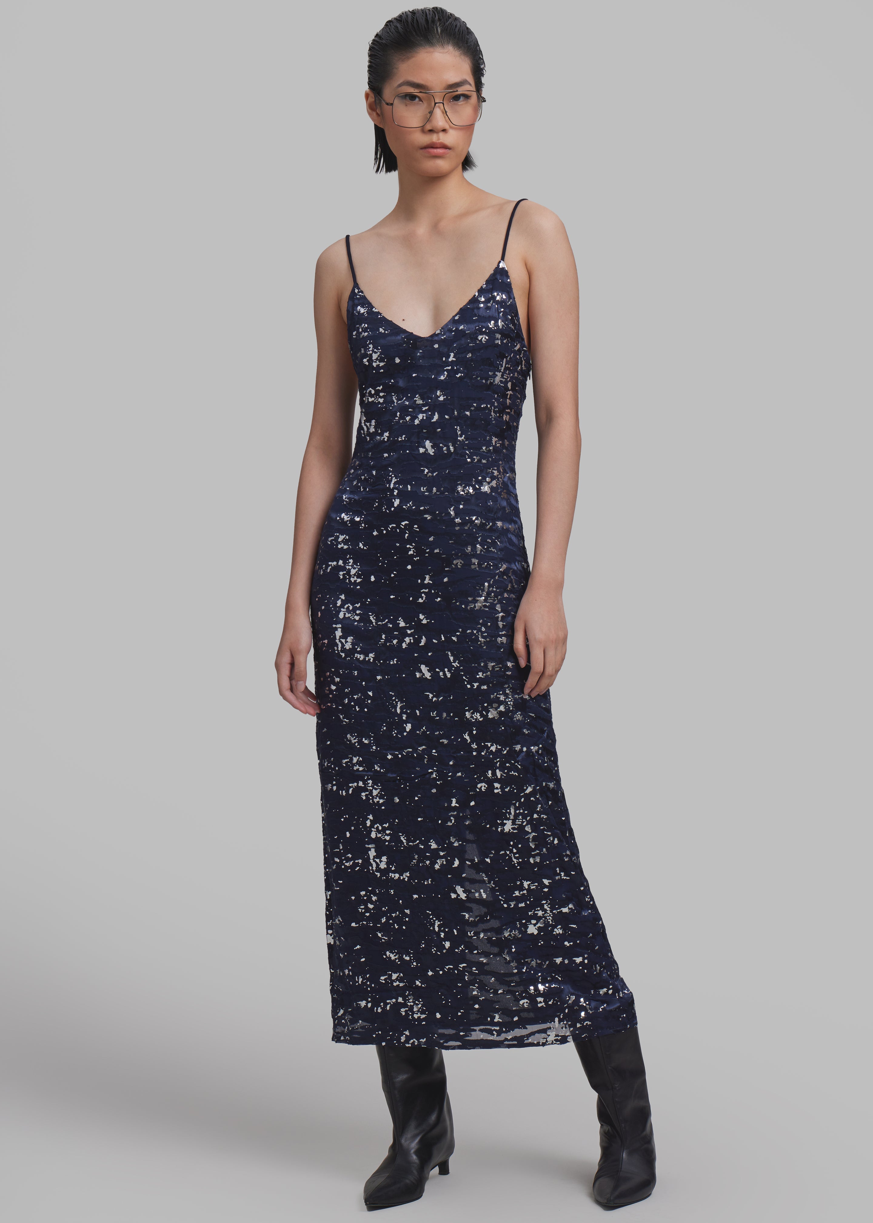 Samsøe Samsøe Sally Dress - Inkwell - 3