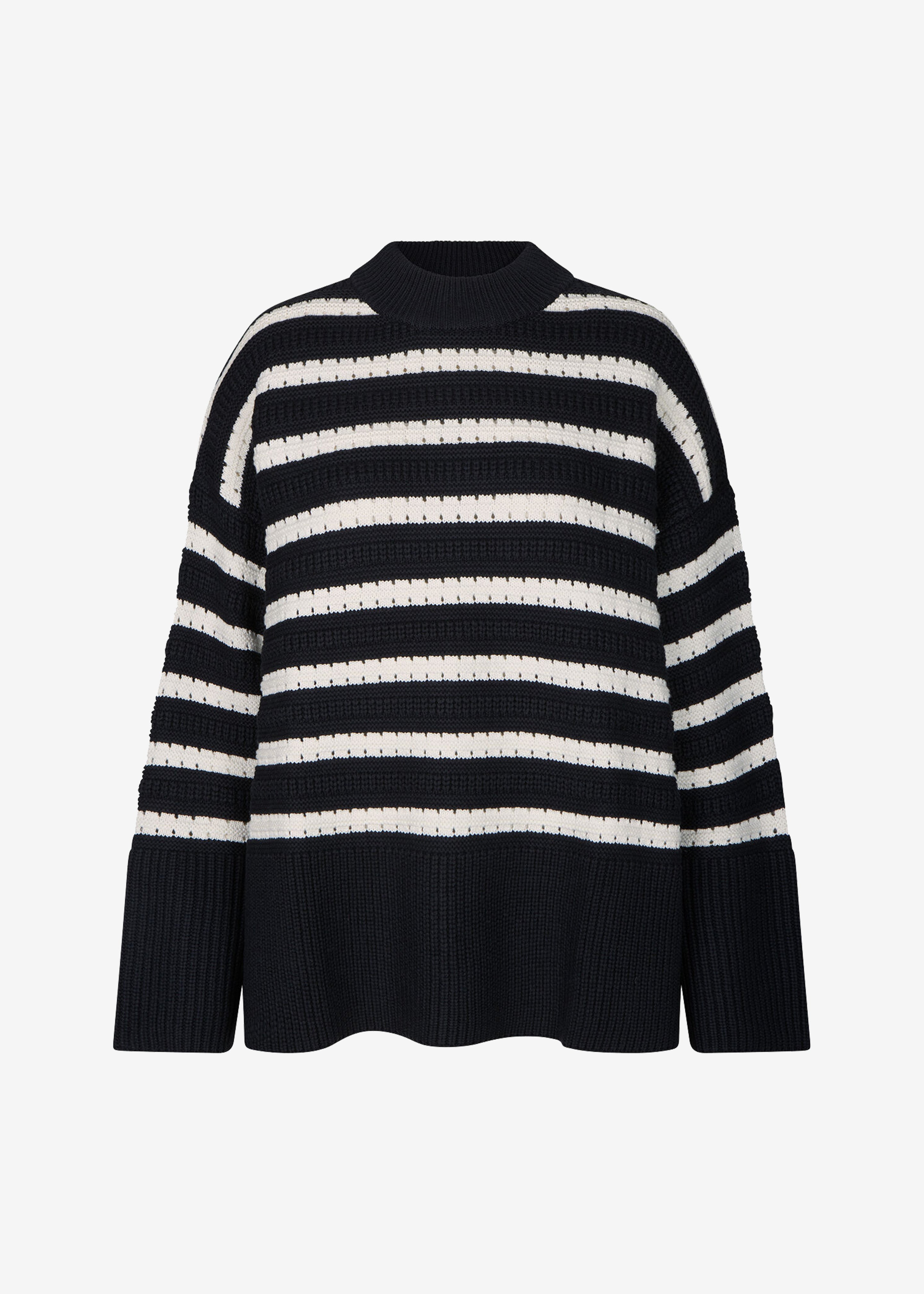 Samsøe & Samsøe Raili Crew Neck - Caviar St. - 5