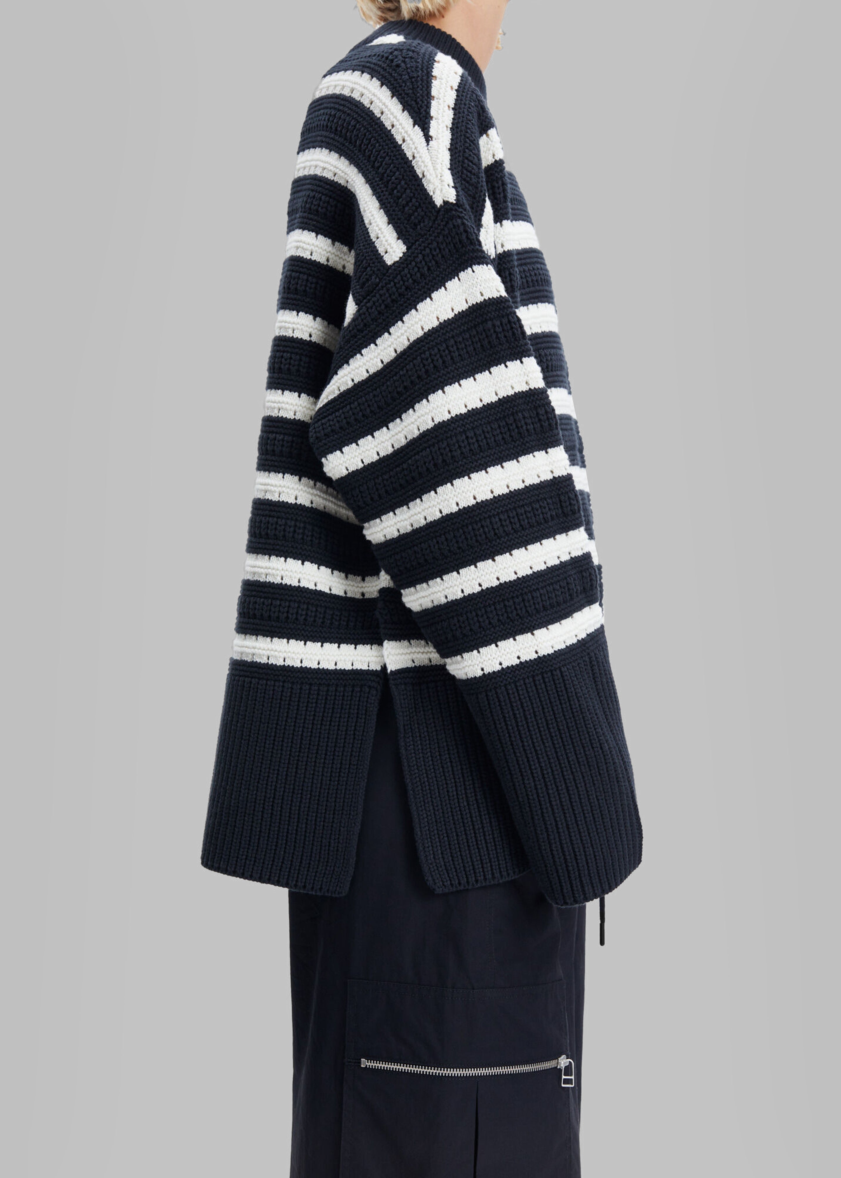 Samsøe & Samsøe Raili Crew Neck - Caviar St. - 3