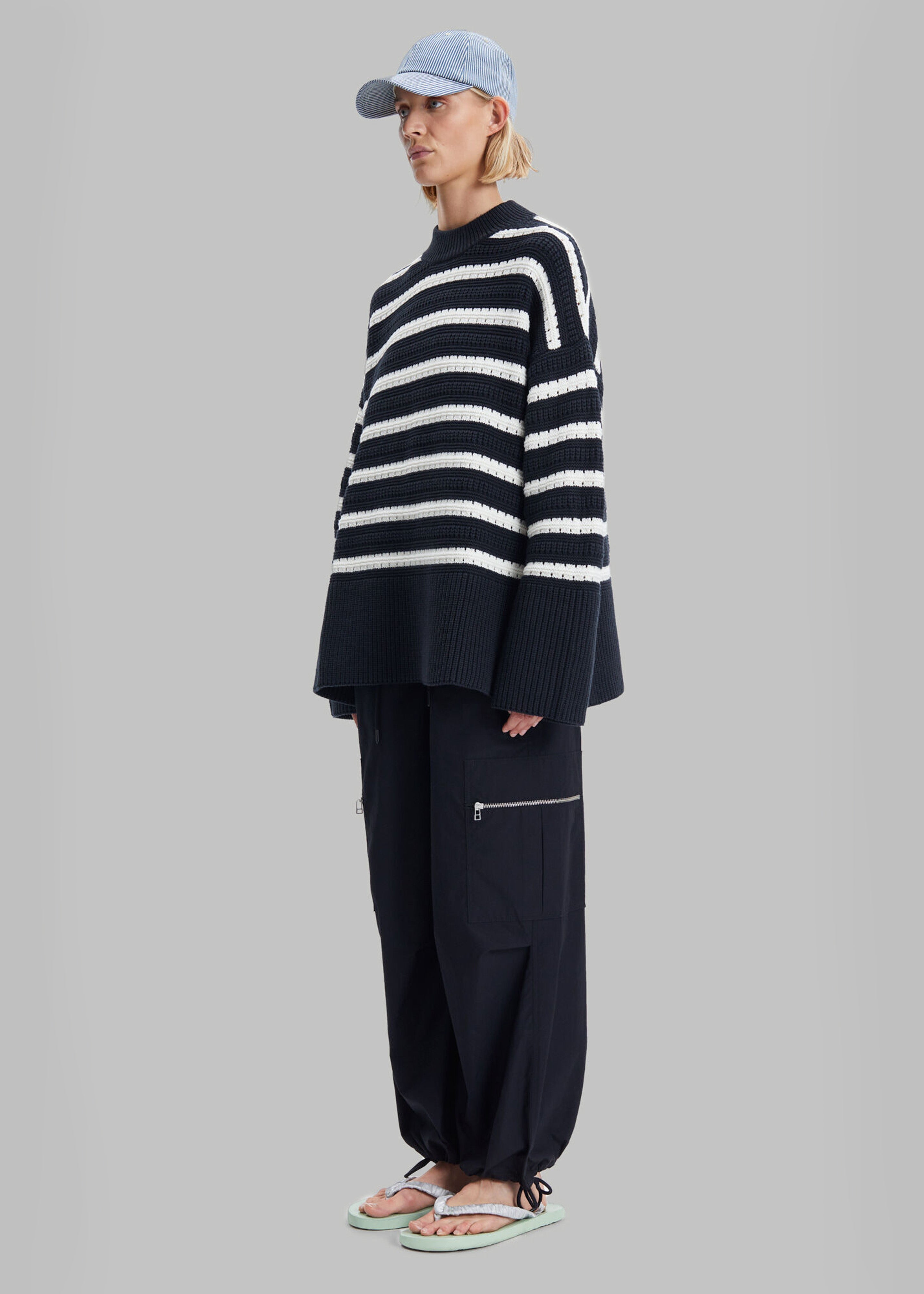 Samsøe & Samsøe Raili Crew Neck - Caviar St. - 2