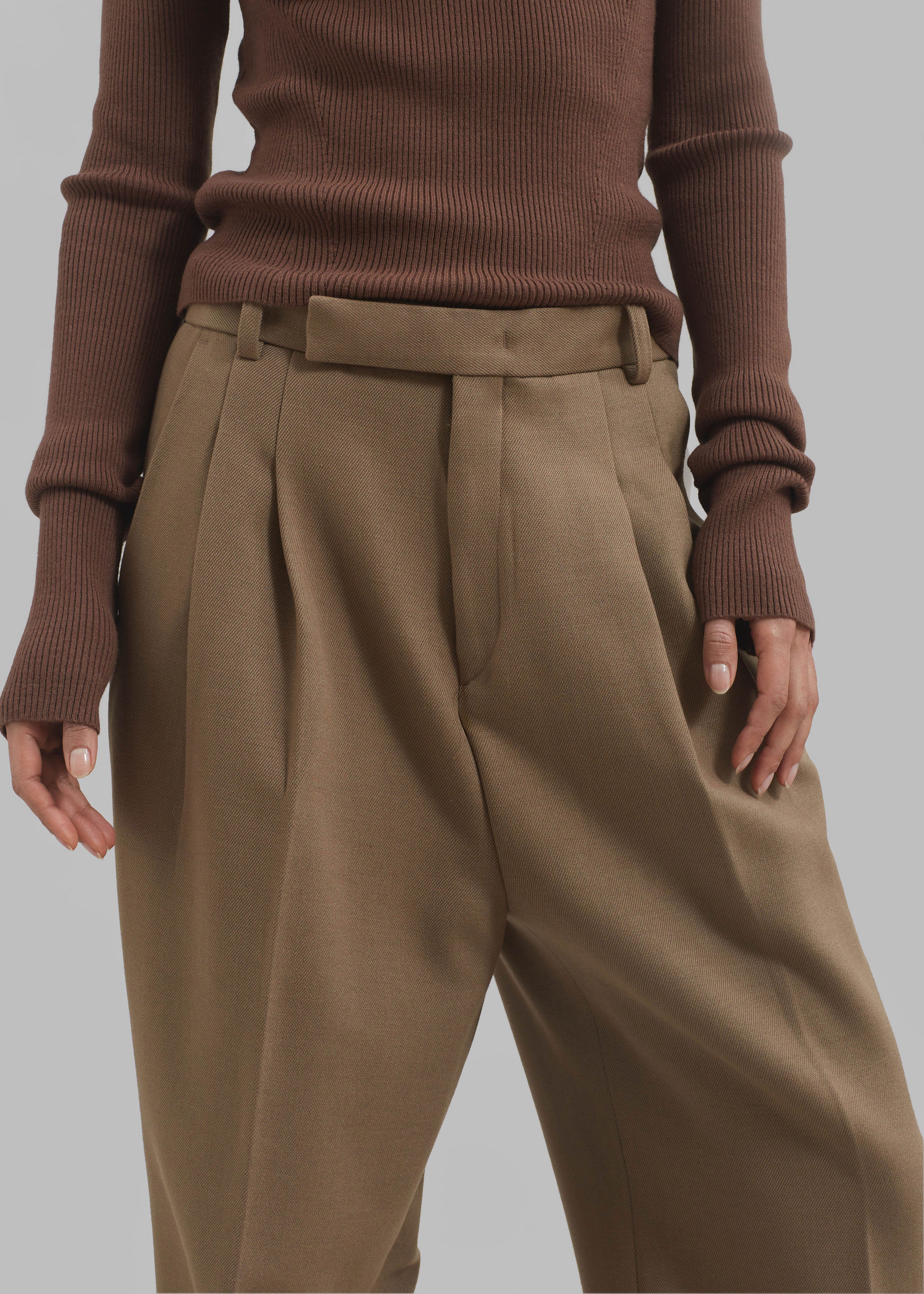 Skylar Trousers - Beige - 3