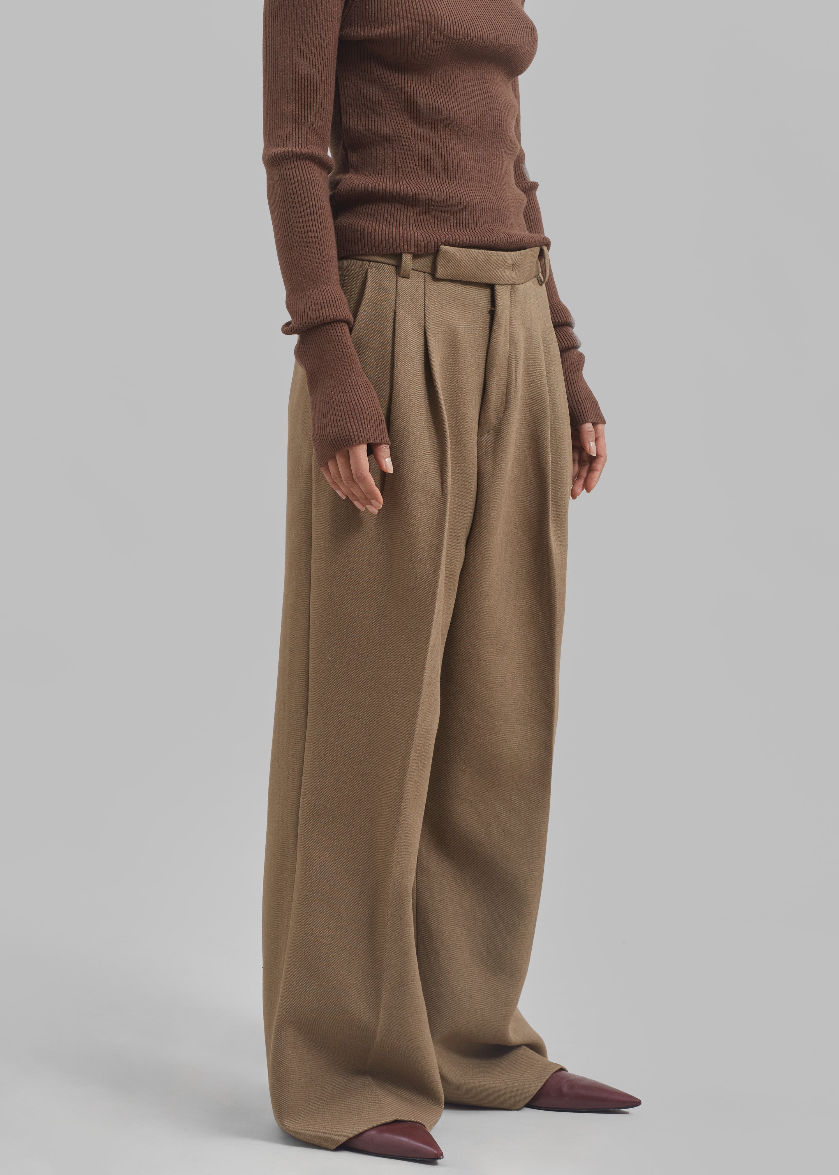 Skylar Trousers - Beige - 5