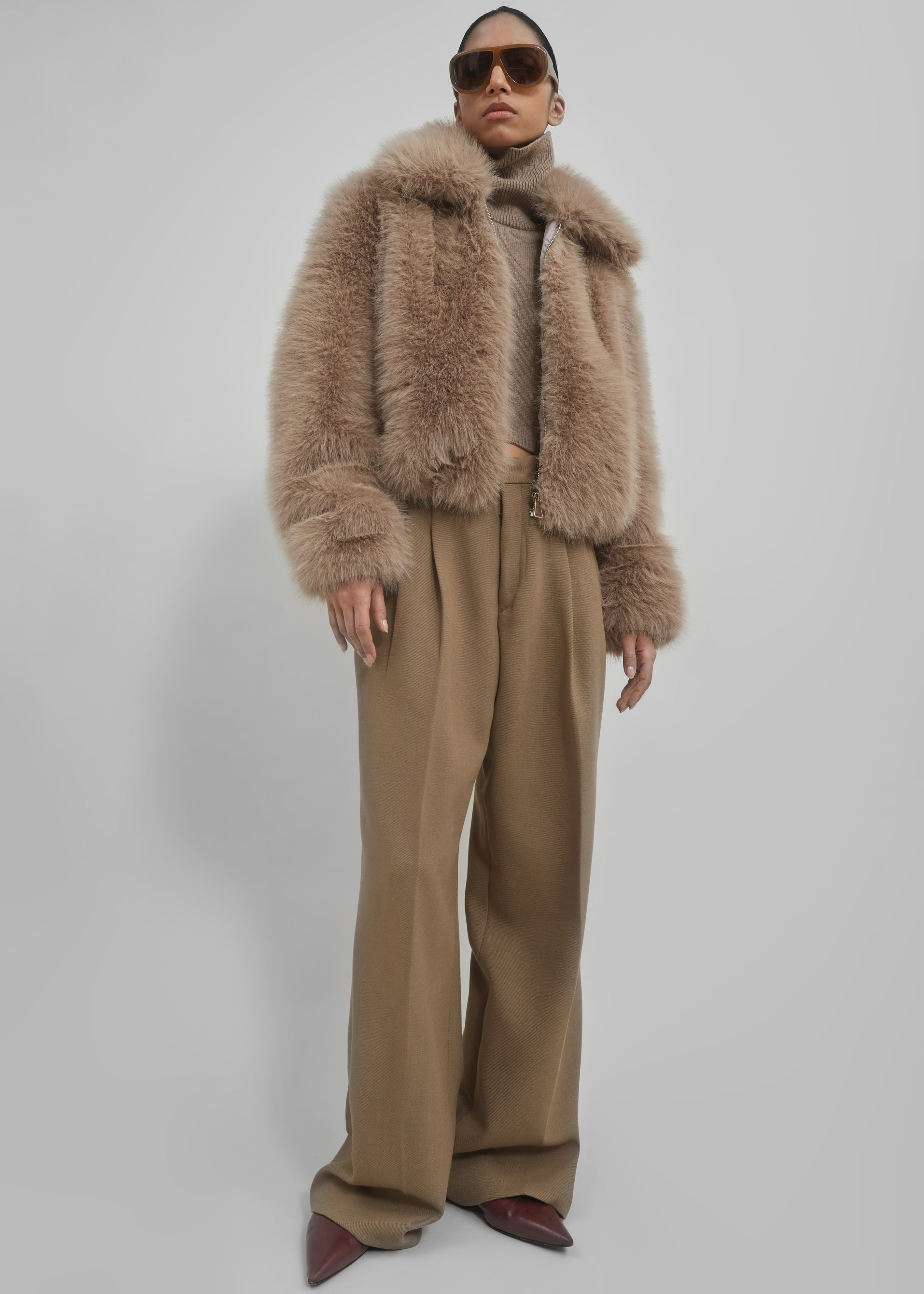 Skylar Trousers - Beige - 7