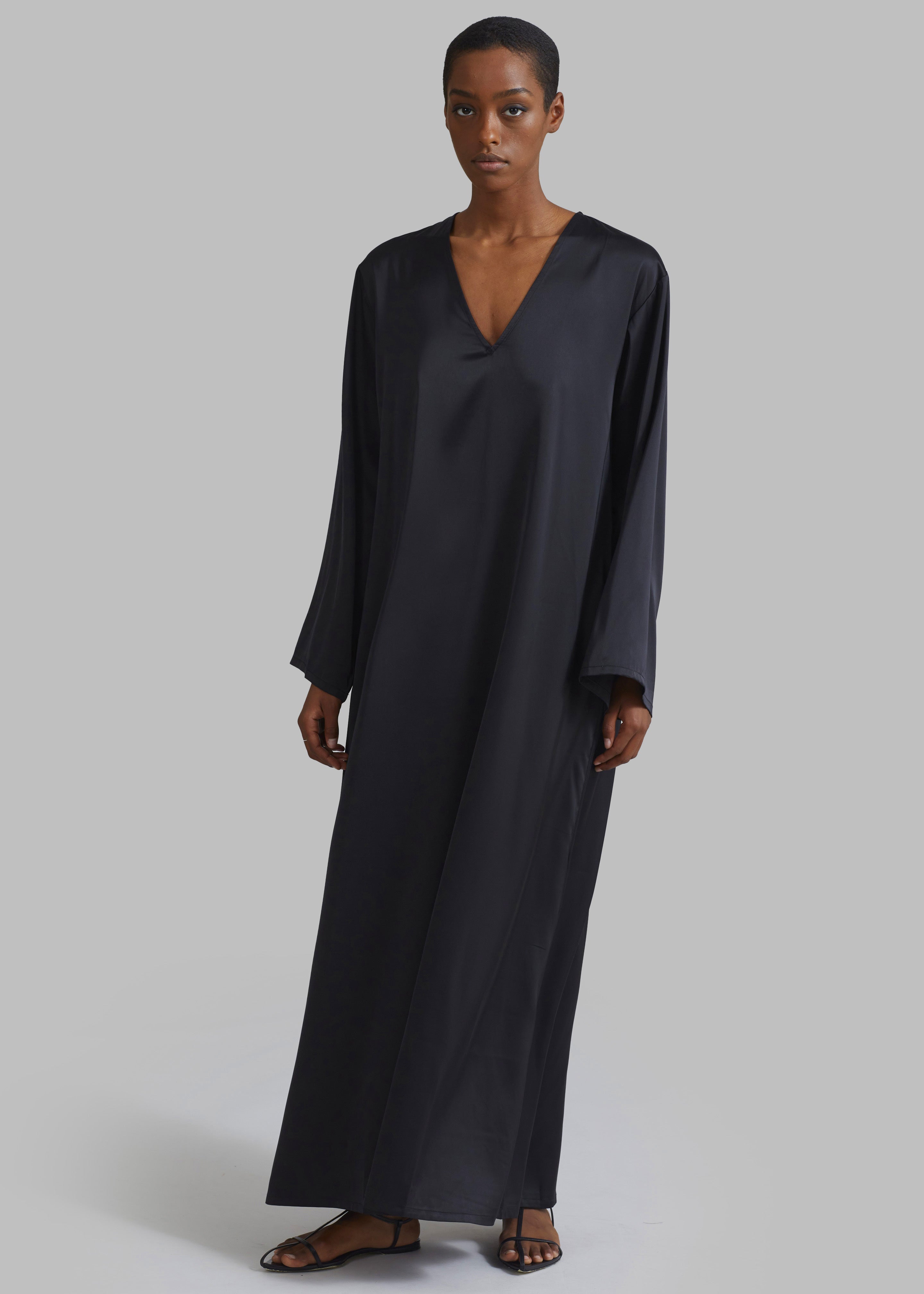 Solaqua V-Neck Dress - Noir - 4