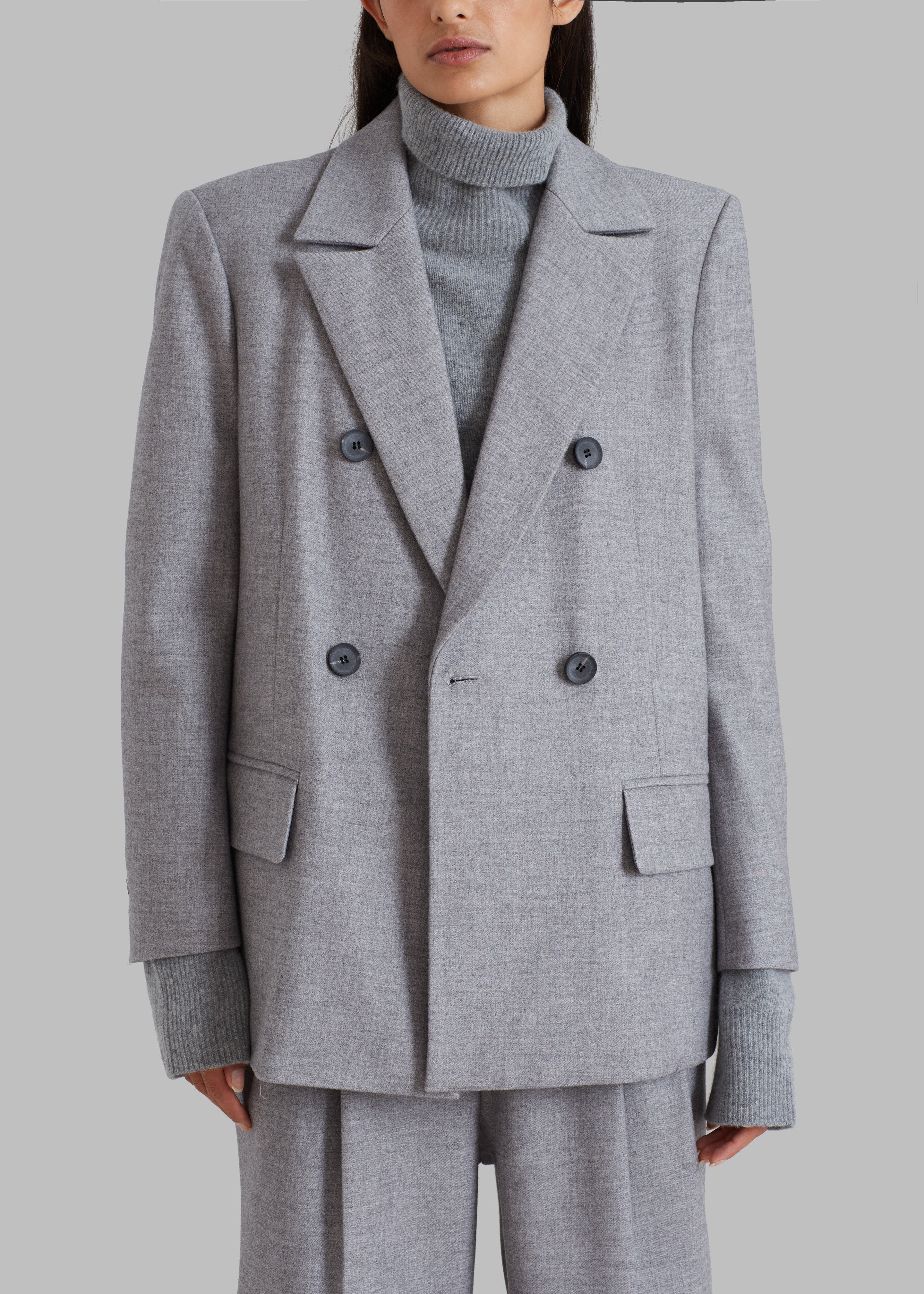 Stine Blazer - Grey - 5