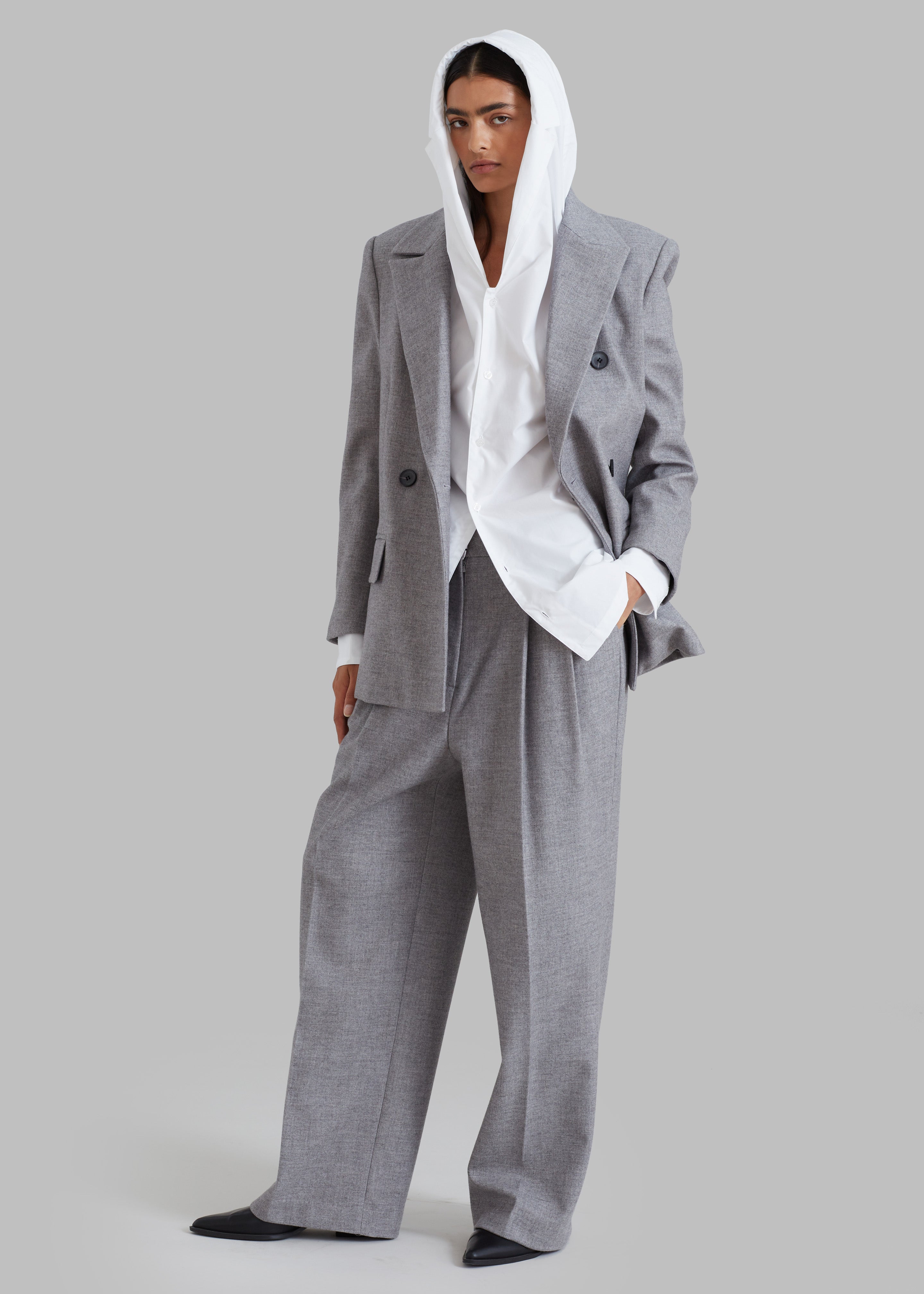 Stine Blazer - Grey - 8