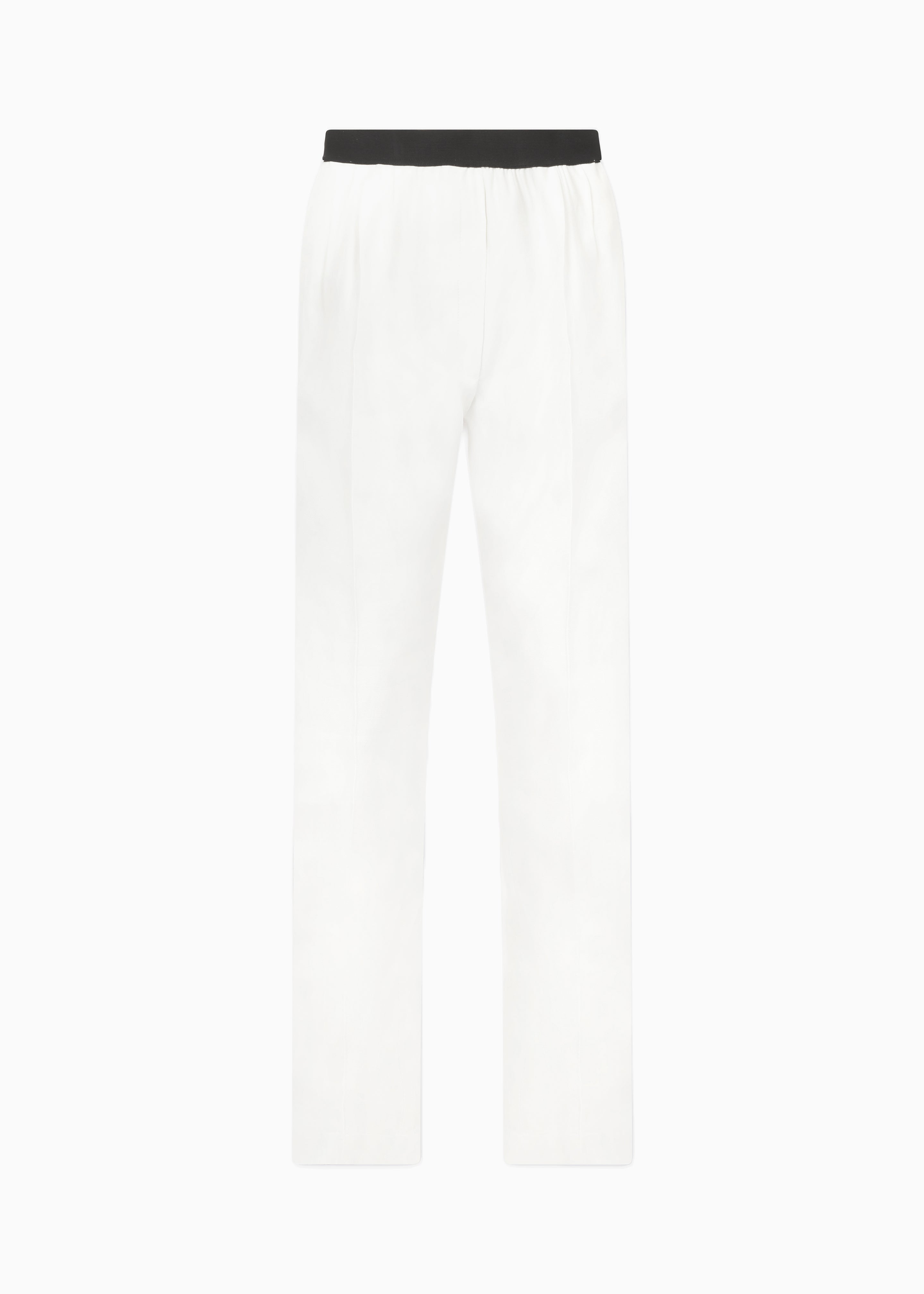 Loulou Studio Takaroa Elastic Pants - Ivory - 9