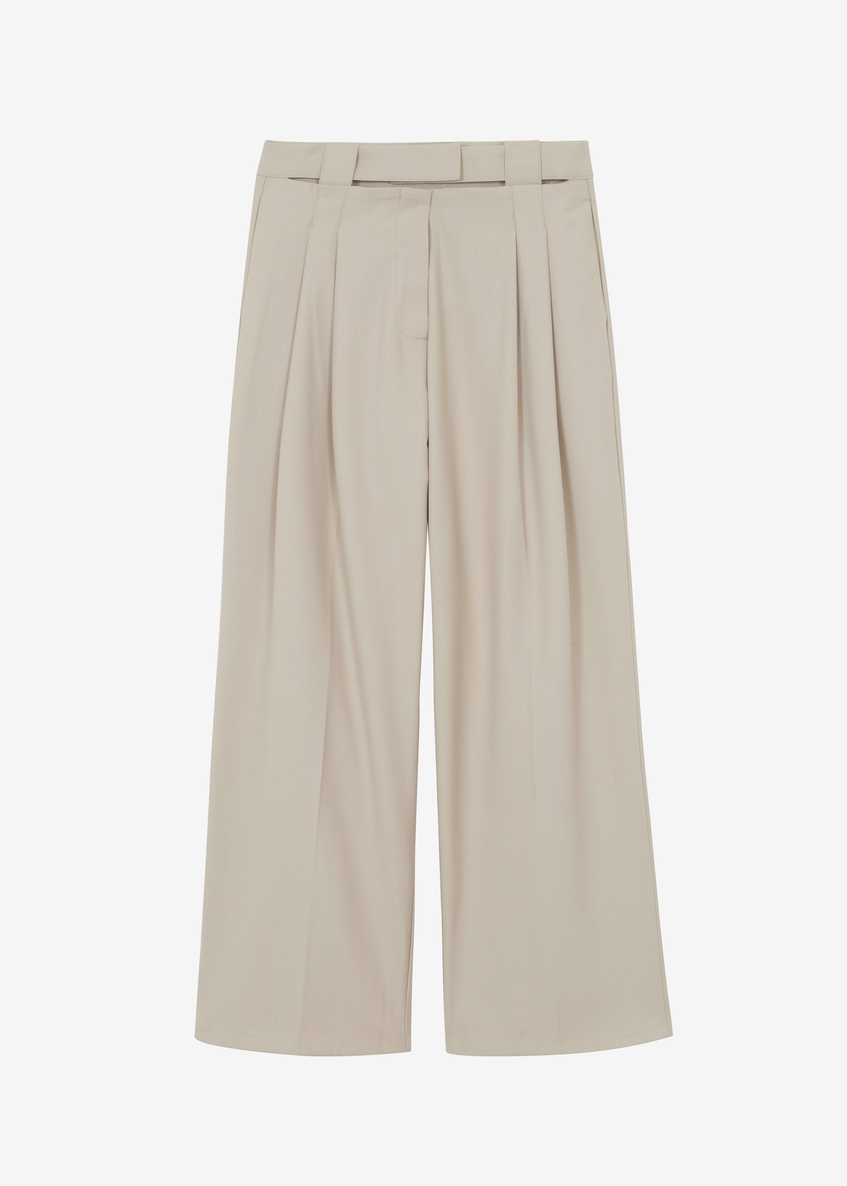 Tate Trousers - Beige - 19