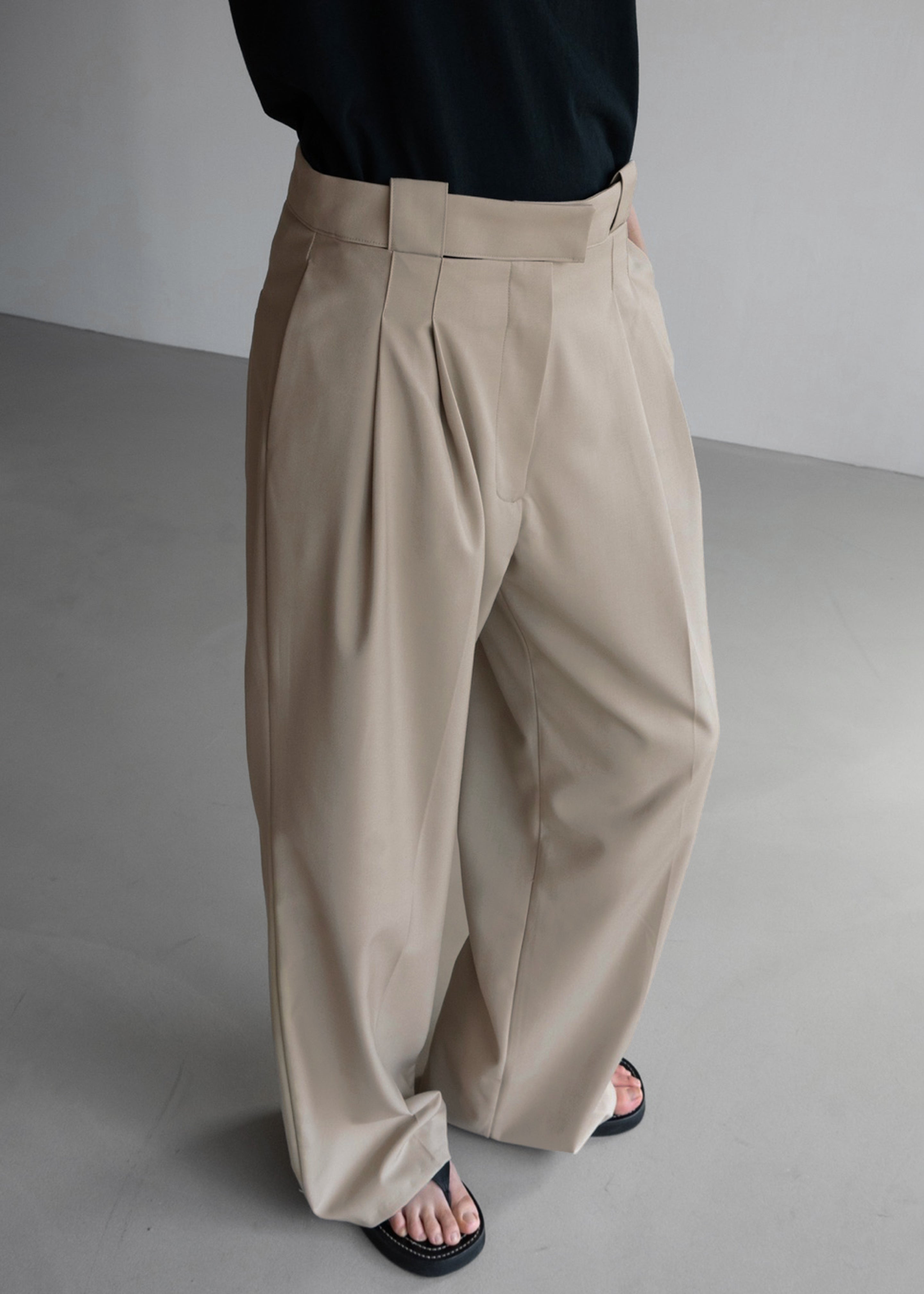 Tate Trousers - Beige - 3
